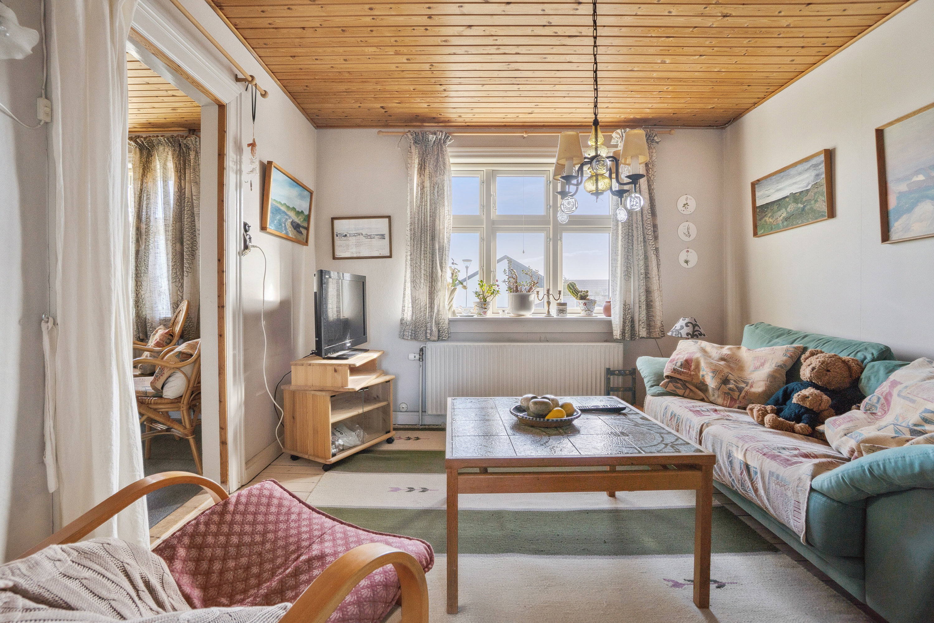 Fremhævet stue billede i fuldskærmstilstand. Billede af Vesterhavsgade 121, Vorupør, 7700 Thisted