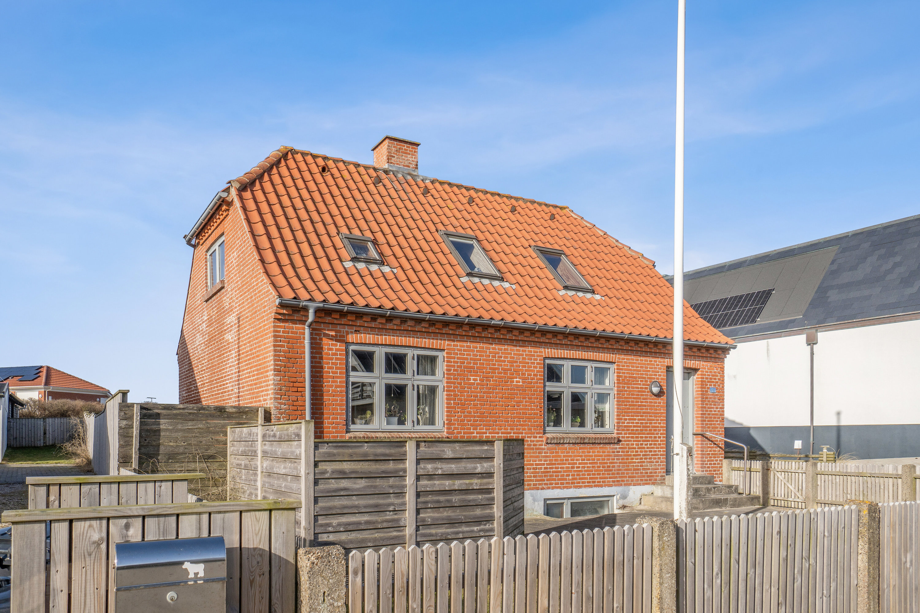 Fremhævet set fra vejen billede i fuldskærmstilstand. Billede af Vesterhavsgade 121, Vorupør, 7700 Thisted