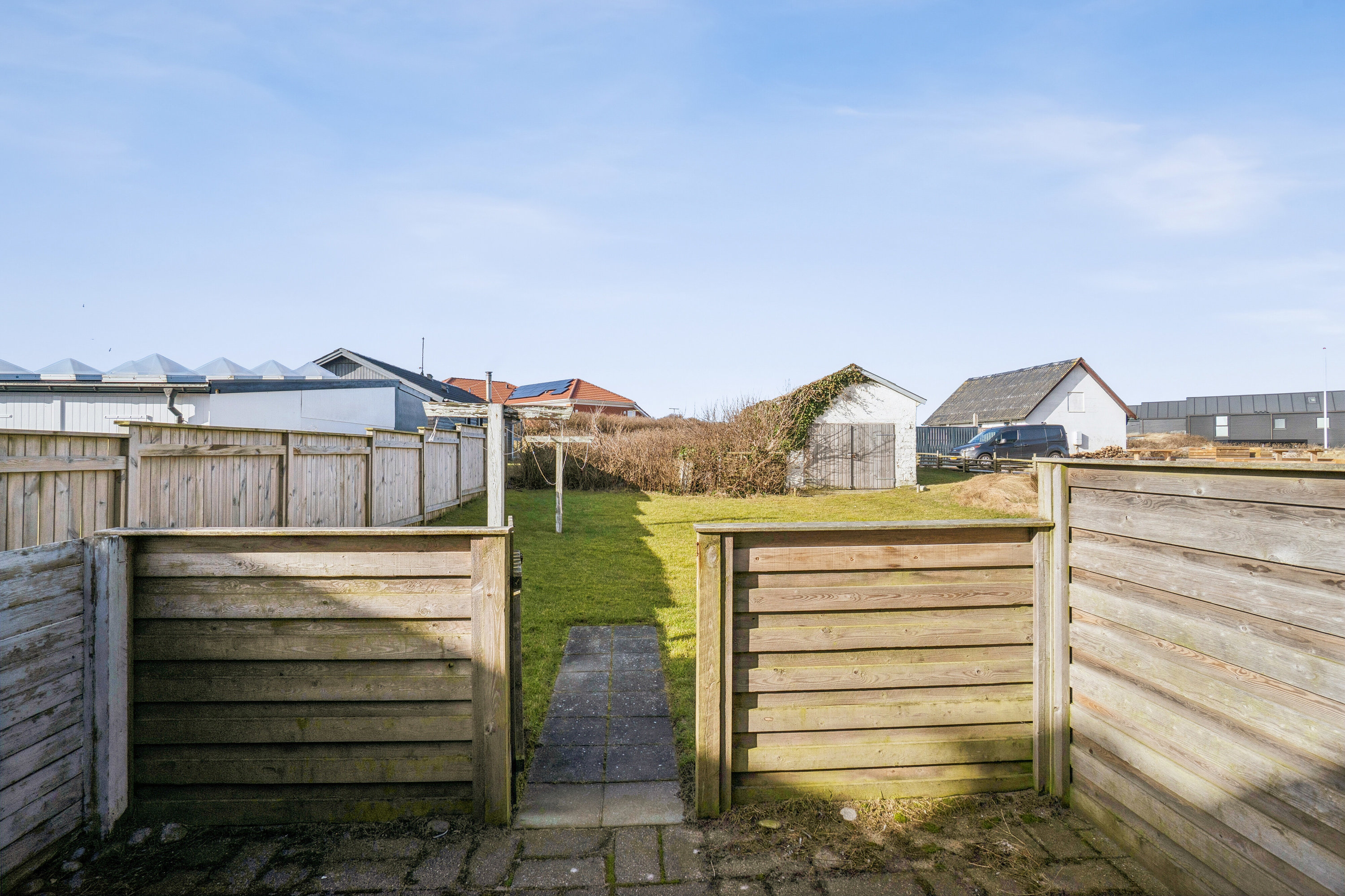 Fremhævet terrasse billede i fuldskærmstilstand. Billede af Vesterhavsgade 121, Vorupør, 7700 Thisted