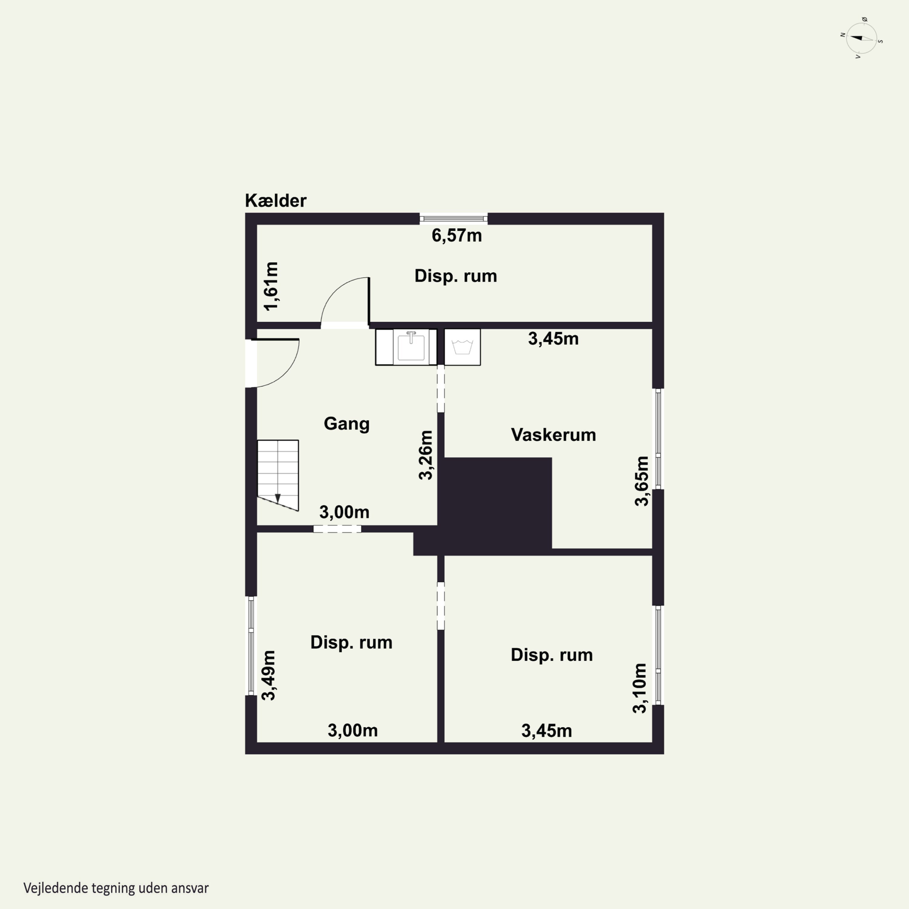 Plantegninger billede af Vesterhavsgade 121, Vorupør, 7700 Thisted