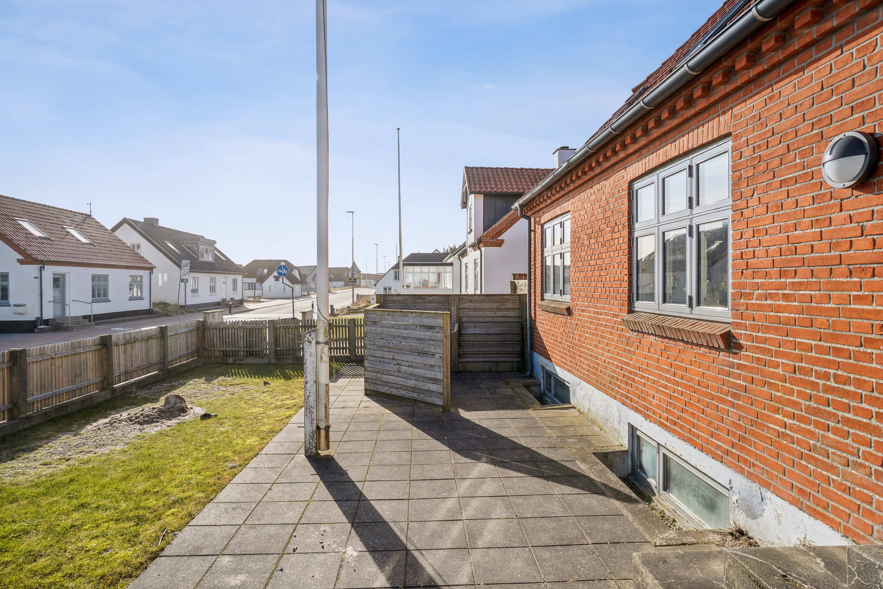 Fremhævet terrasse billede i fuldskærmstilstand. Billede af Vesterhavsgade 121, Vorupør, 7700 Thisted