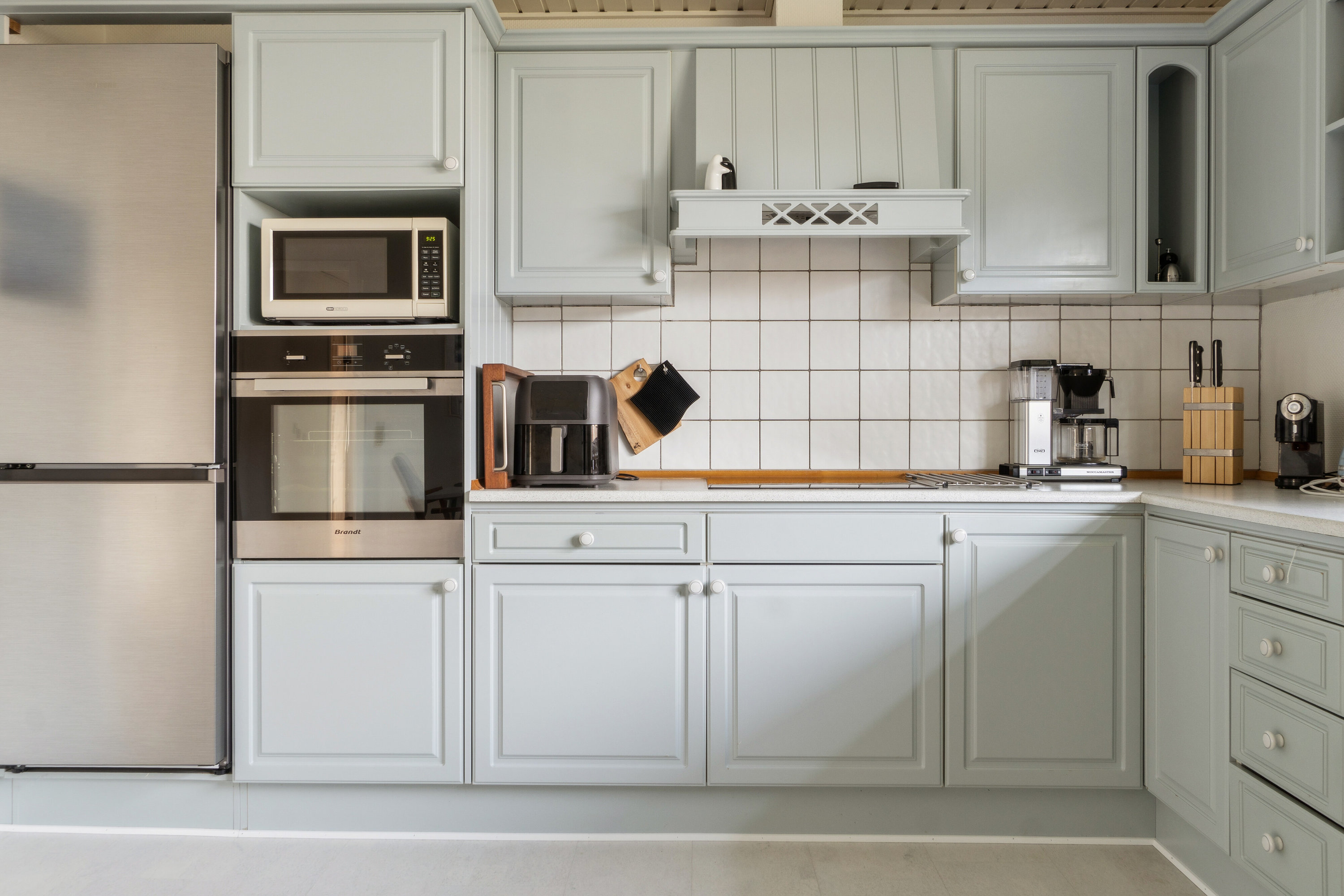 Fremhævet køkken billede i fuldskærmstilstand. Billede af Bybakken 45, Ræhr, 7730 Hanstholm