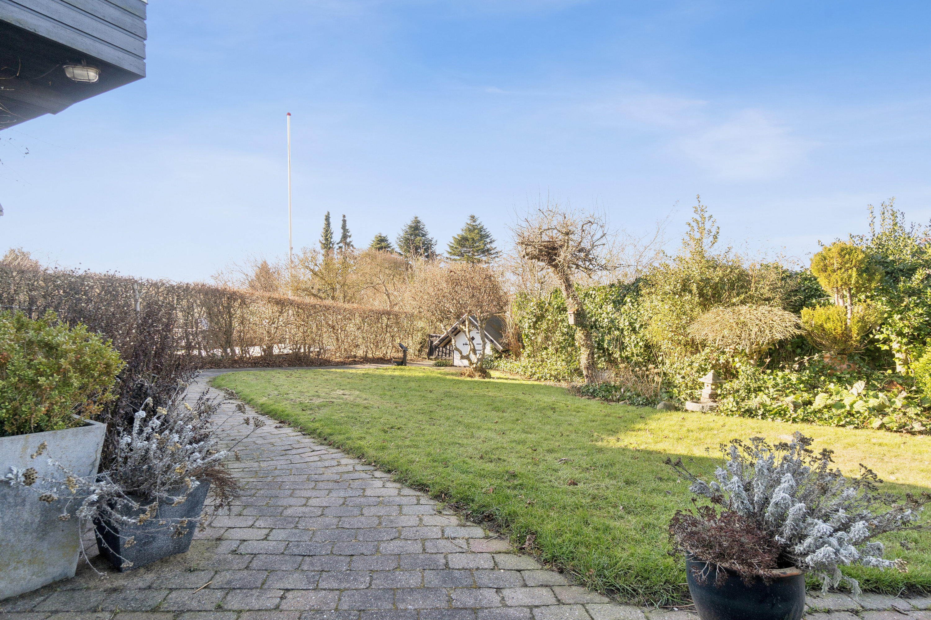 Fremhævet udendørs billede i fuldskærmstilstand. Billede af Ryslingevej 1, 8270 Højbjerg