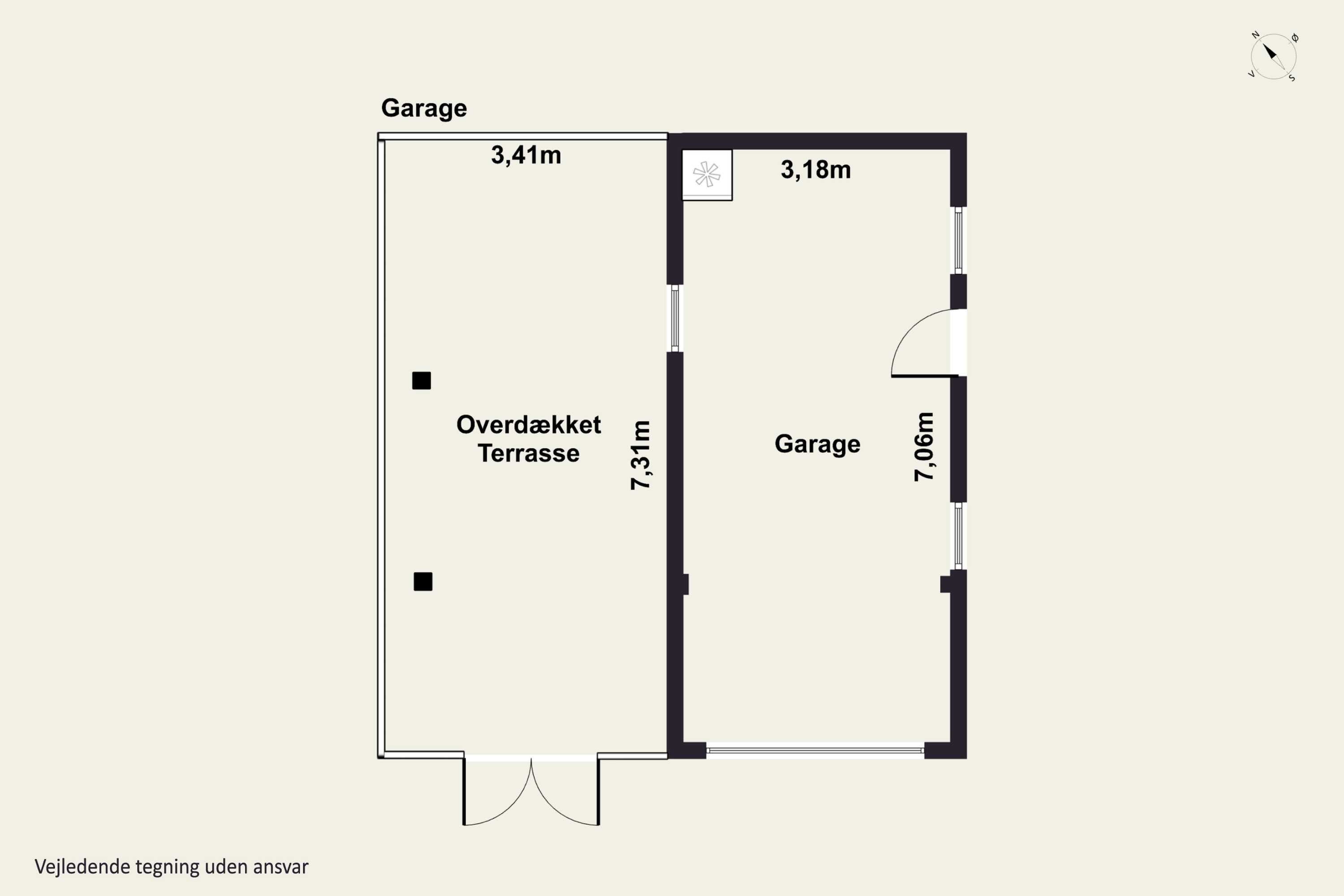 Plantegninger billede af Bakkekammen 1, 4560 Vig