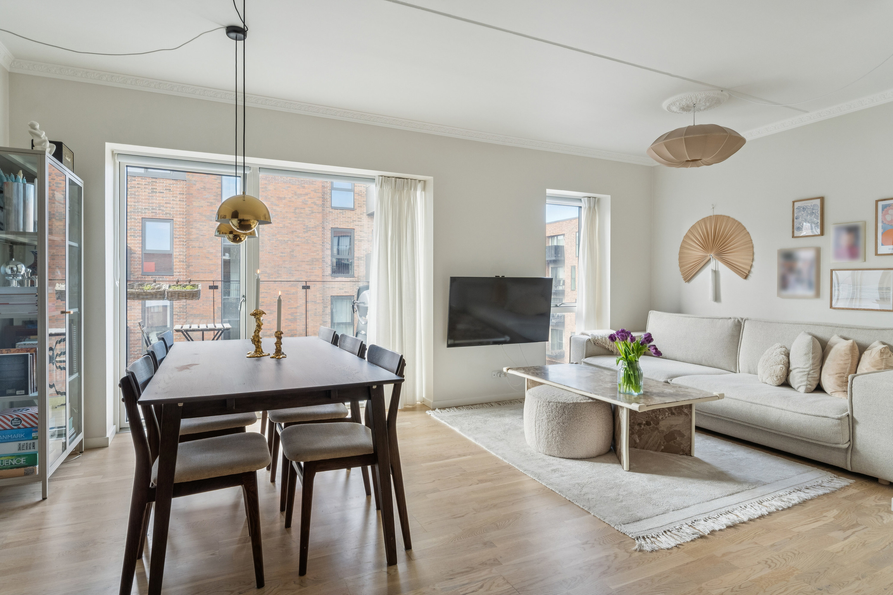 Fremhævet spisestue billede i fuldskærmstilstand. Billede af Kirkebjerg Parkvej 10A, 3. th., 2605 Brøndby