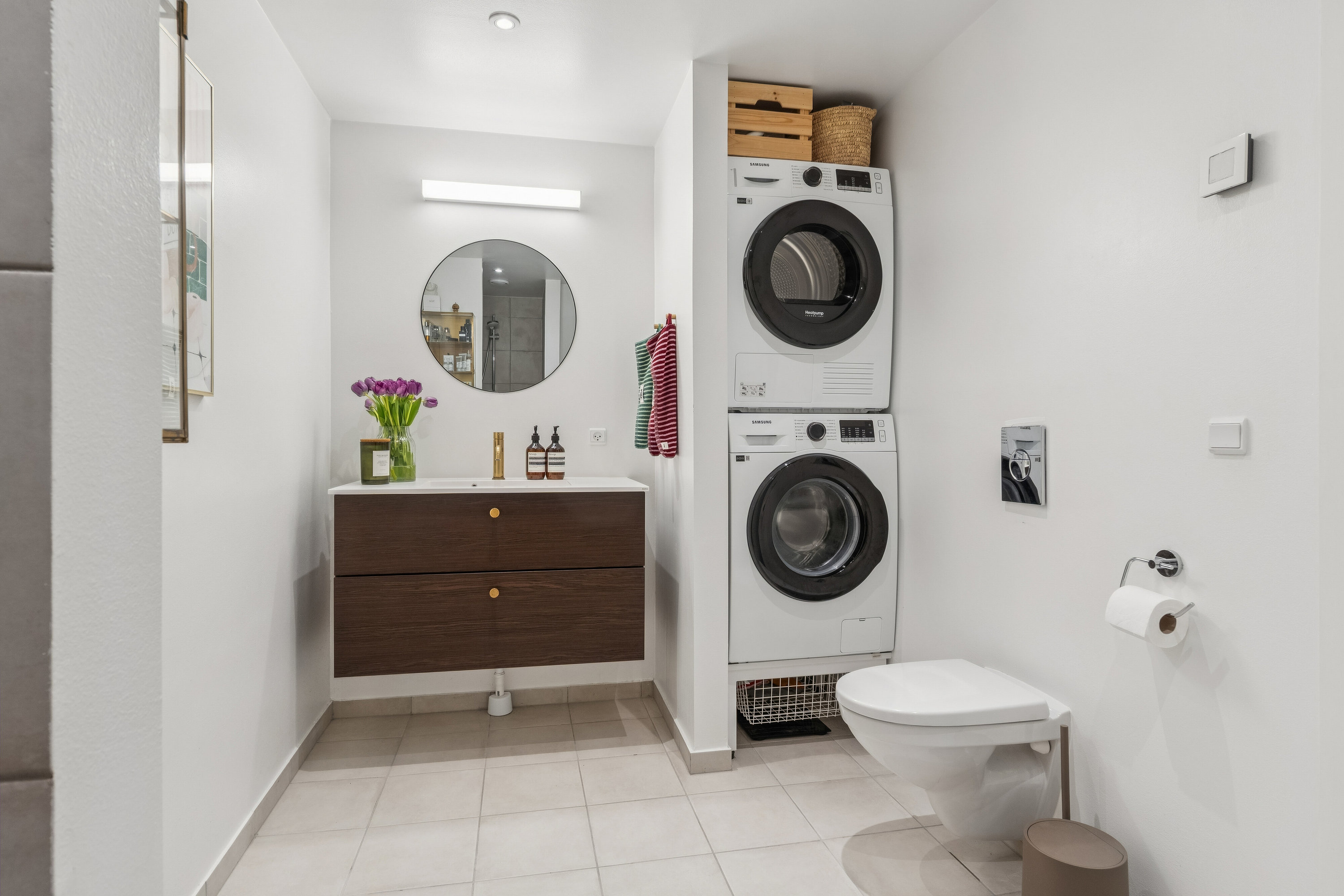 Fremhævet badeværelse billede i fuldskærmstilstand. Billede af Kirkebjerg Parkvej 10A, 3. th., 2605 Brøndby