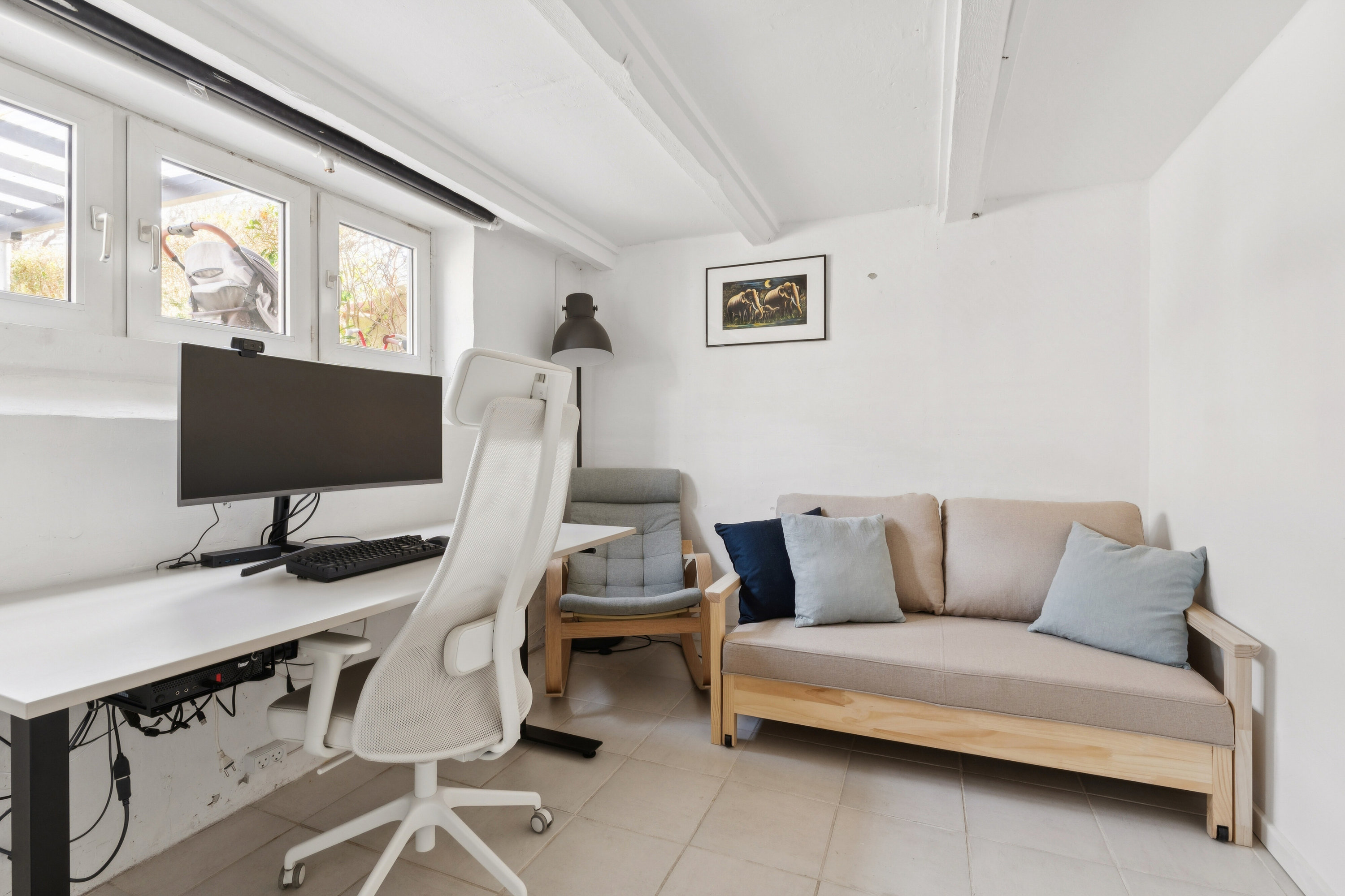 Fremhævet arbejdsværelse billede i fuldskærmstilstand. Billede af Lyngtoften 26, 2800 Kongens Lyngby