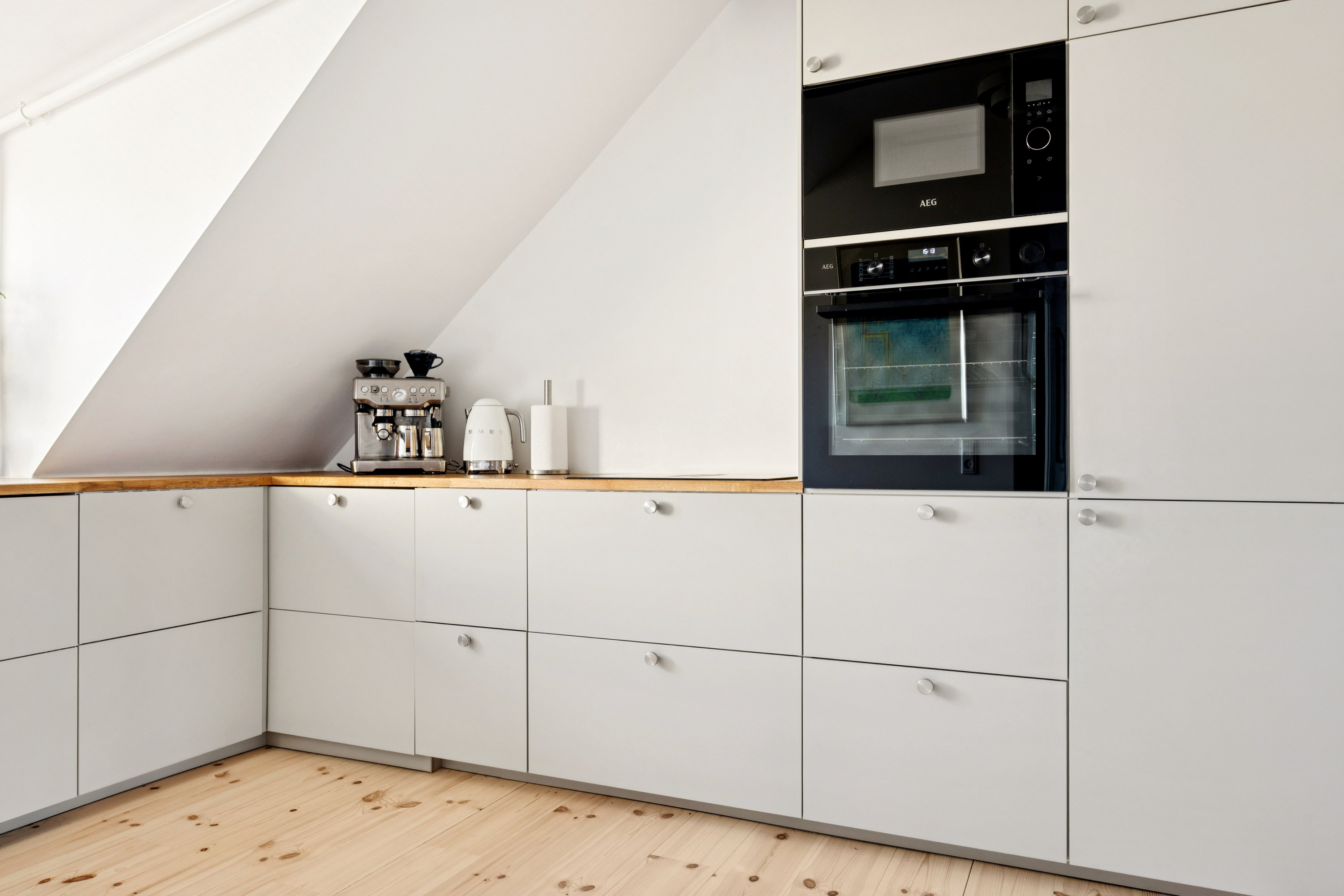 Fremhævet køkken billede i fuldskærmstilstand. Billede af Beatevej 4, 5., 2500 Valby