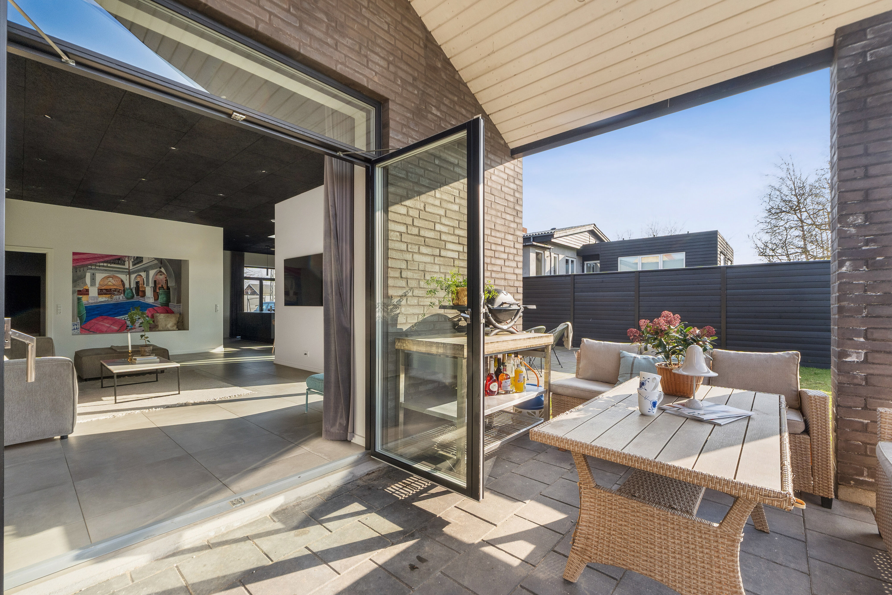 Fremhævet terrasse billede i fuldskærmstilstand. Billede af Kongelundsvej 122, 2300 København S