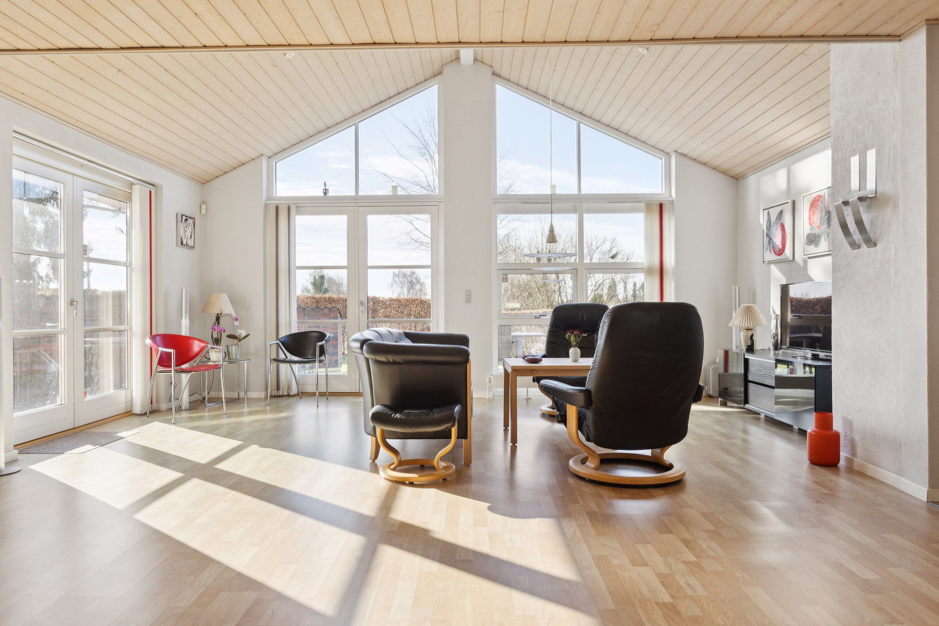 Fremhævet stue billede i fuldskærmstilstand. Billede af Muskatvænget 9, 5772 Kværndrup