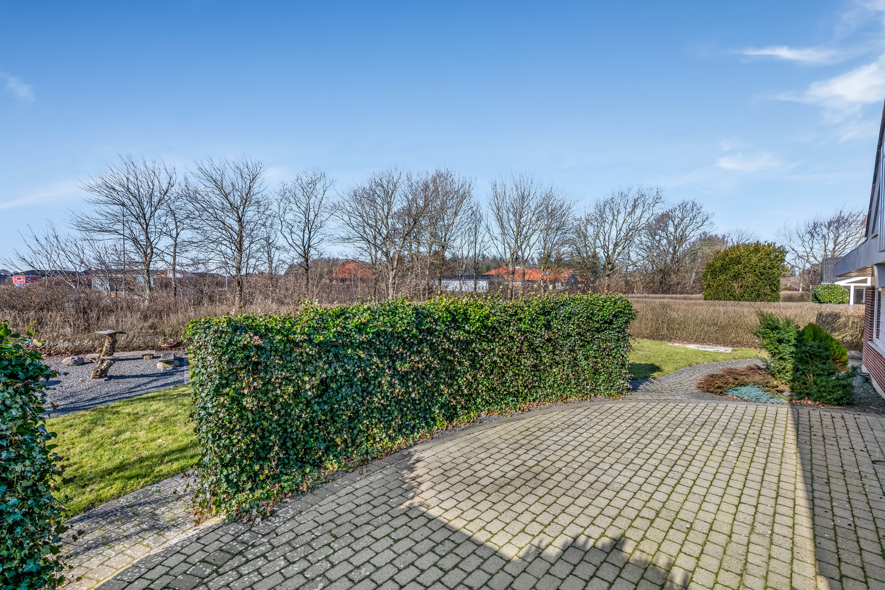 Fremhævet have billede i fuldskærmstilstand. Billede af Kløvervænget 4, 6900 Skjern