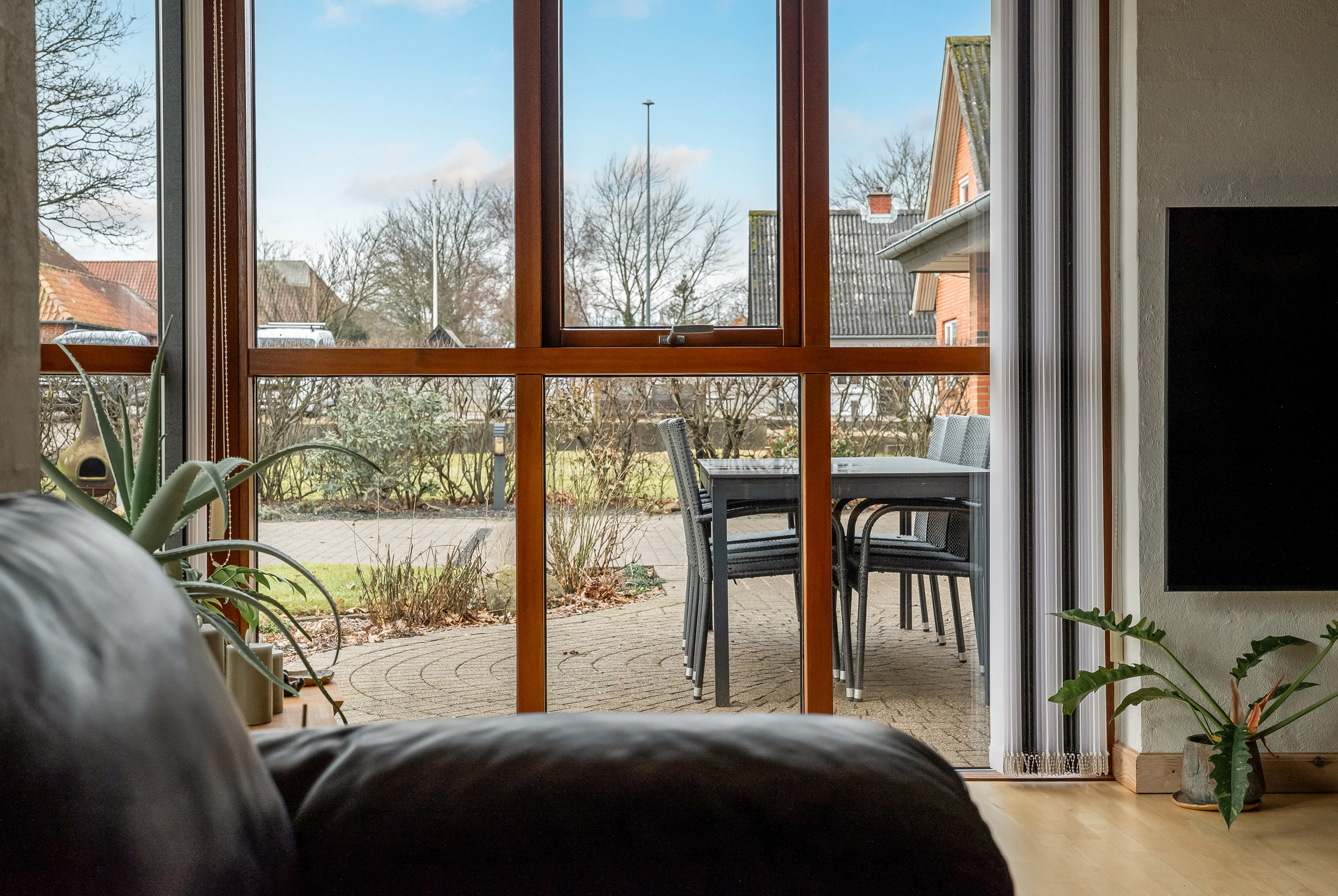 Fremhævet stue billede i fuldskærmstilstand. Billede af Skjernvej 153, 7500 Holstebro