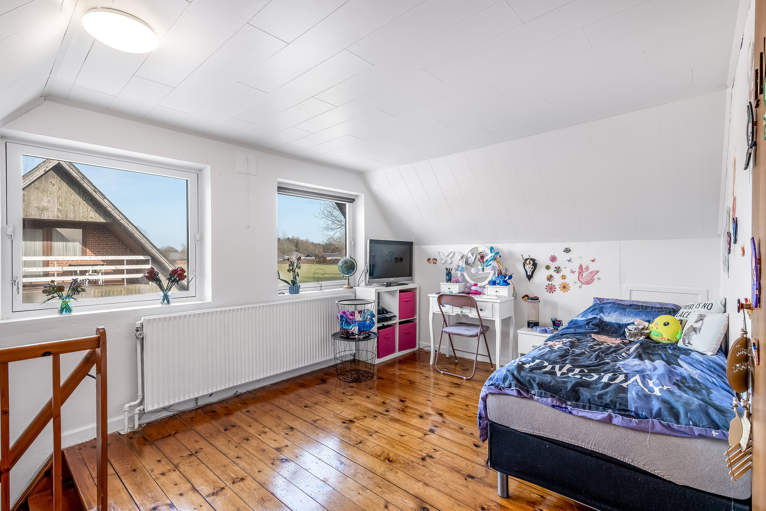 Fremhævet soveværelse billede i fuldskærmstilstand. Billede af Ahornvej 19, Nordenskov, 6800 Varde