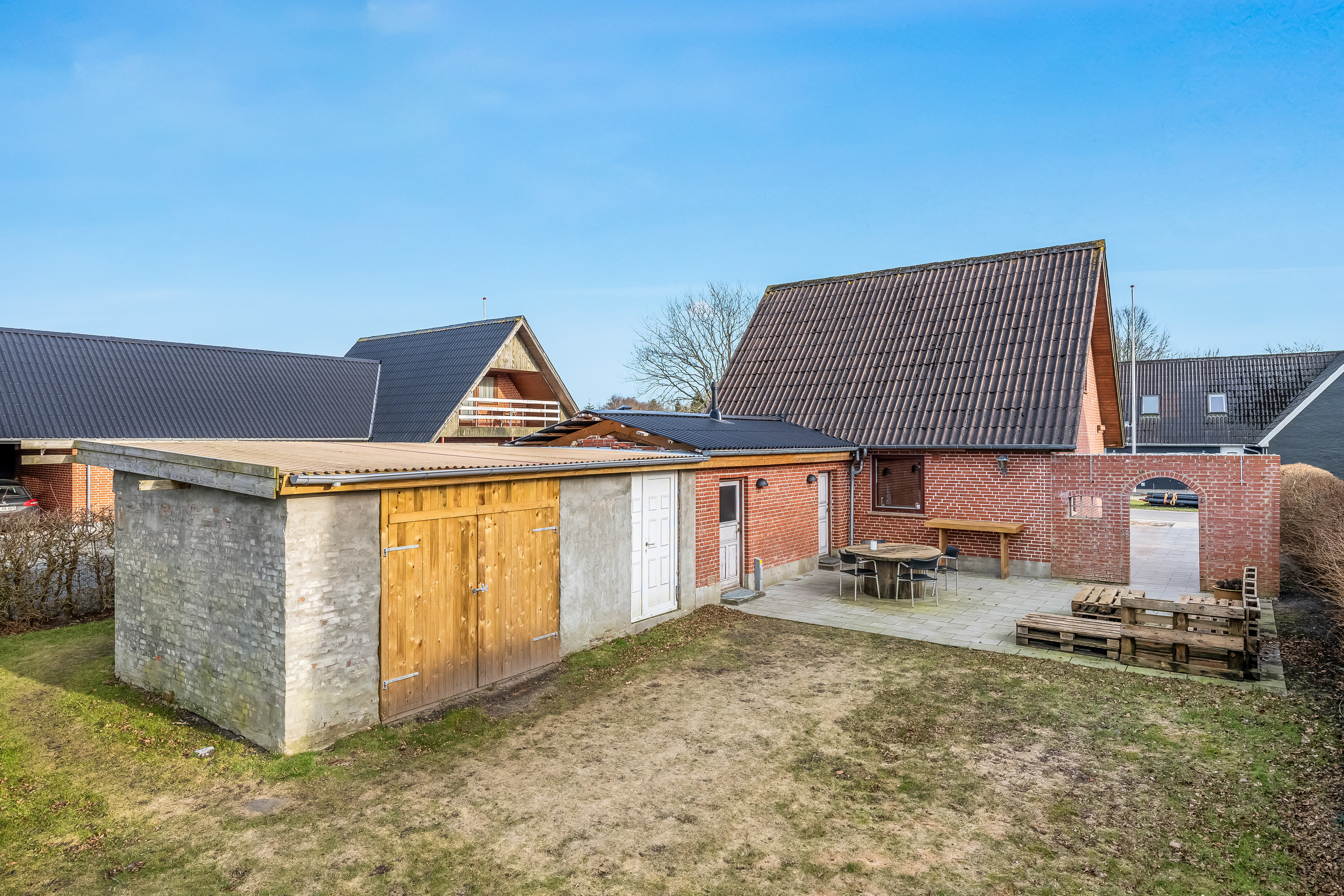 Fremhævet have billede i fuldskærmstilstand. Billede af Ahornvej 19, Nordenskov, 6800 Varde