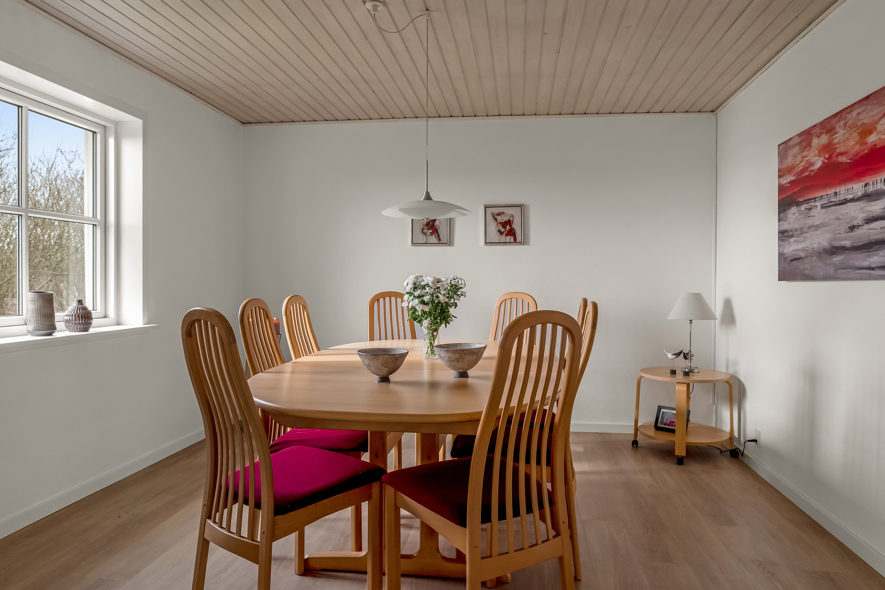 Fremhævet spisestue billede i fuldskærmstilstand. Billede af Knakkervej 68, Dybe, 7620 Lemvig