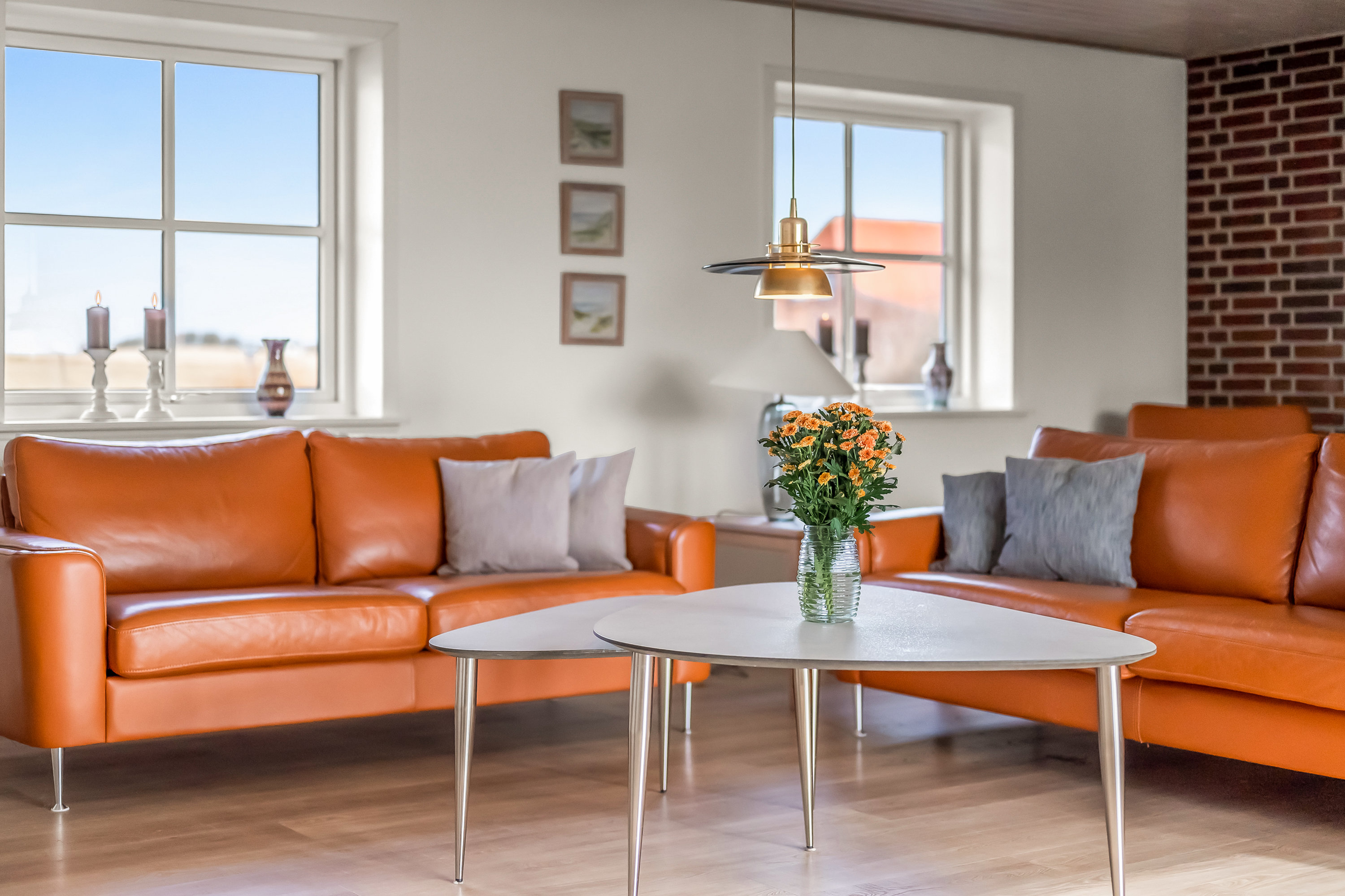 Fremhævet stue billede i fuldskærmstilstand. Billede af Knakkervej 68, Dybe, 7620 Lemvig