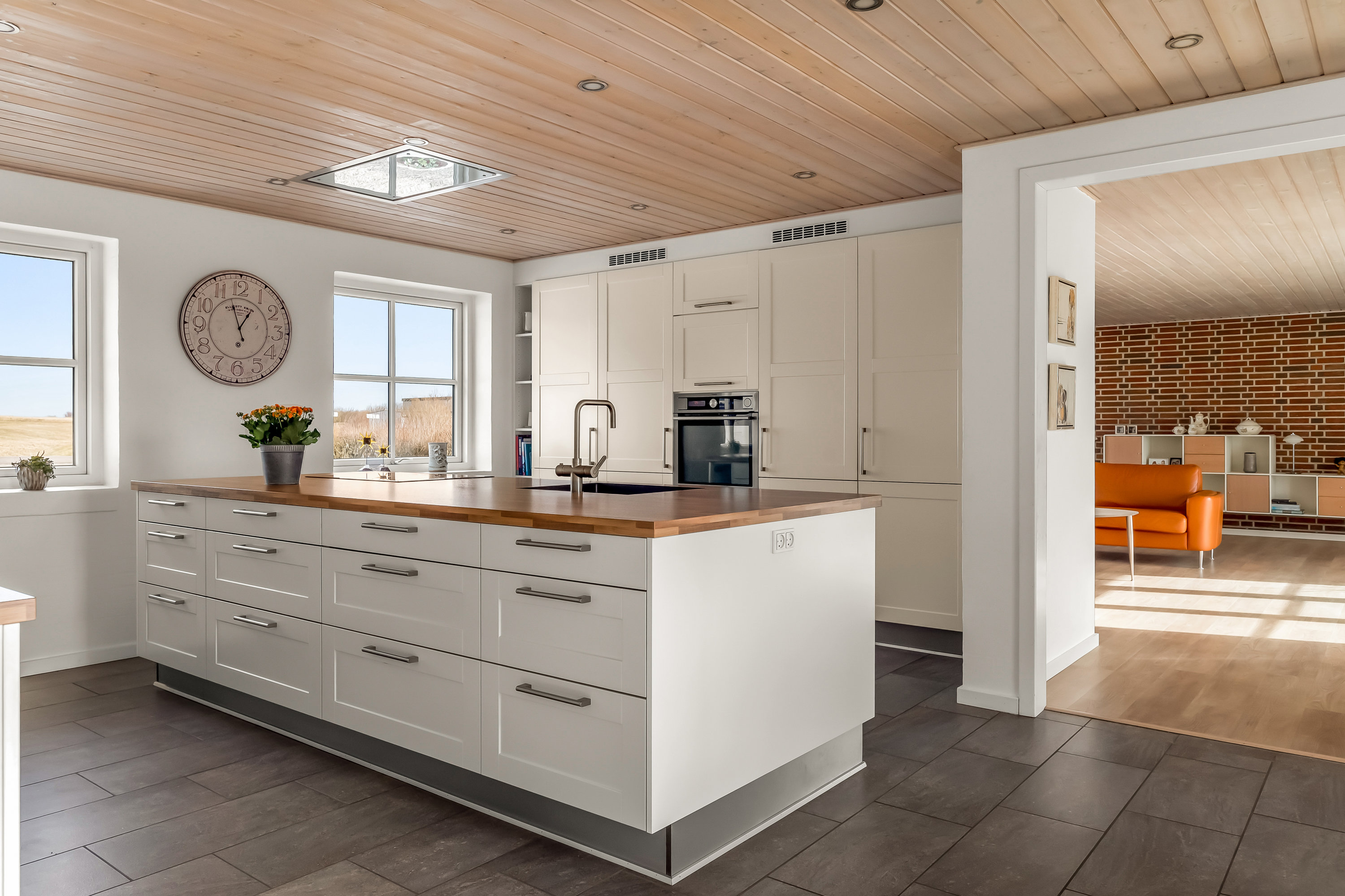 Fremhævet køkken alrum billede i fuldskærmstilstand. Billede af Knakkervej 68, Dybe, 7620 Lemvig