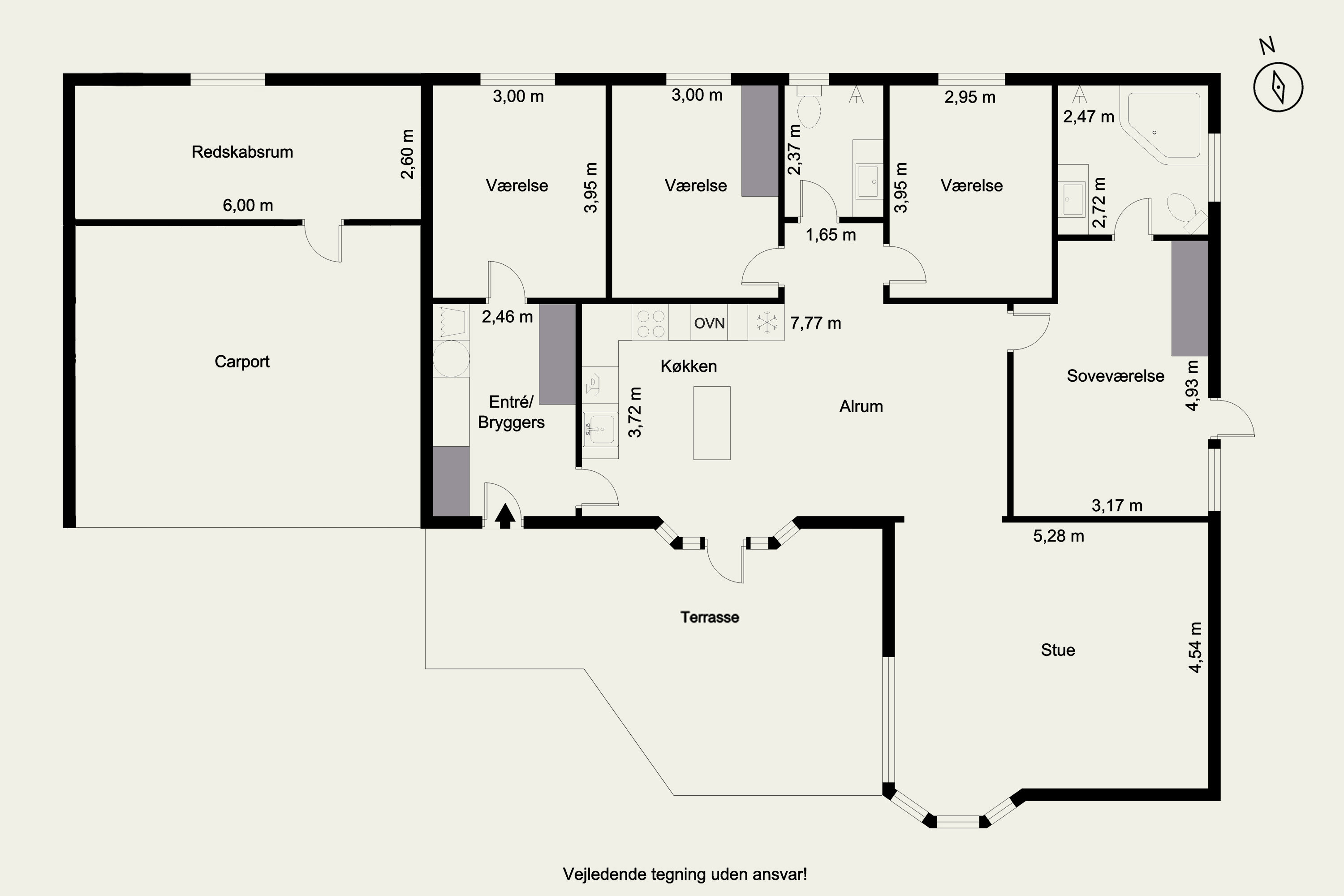 Plantegninger billede af Skjernvej 153, 7500 Holstebro