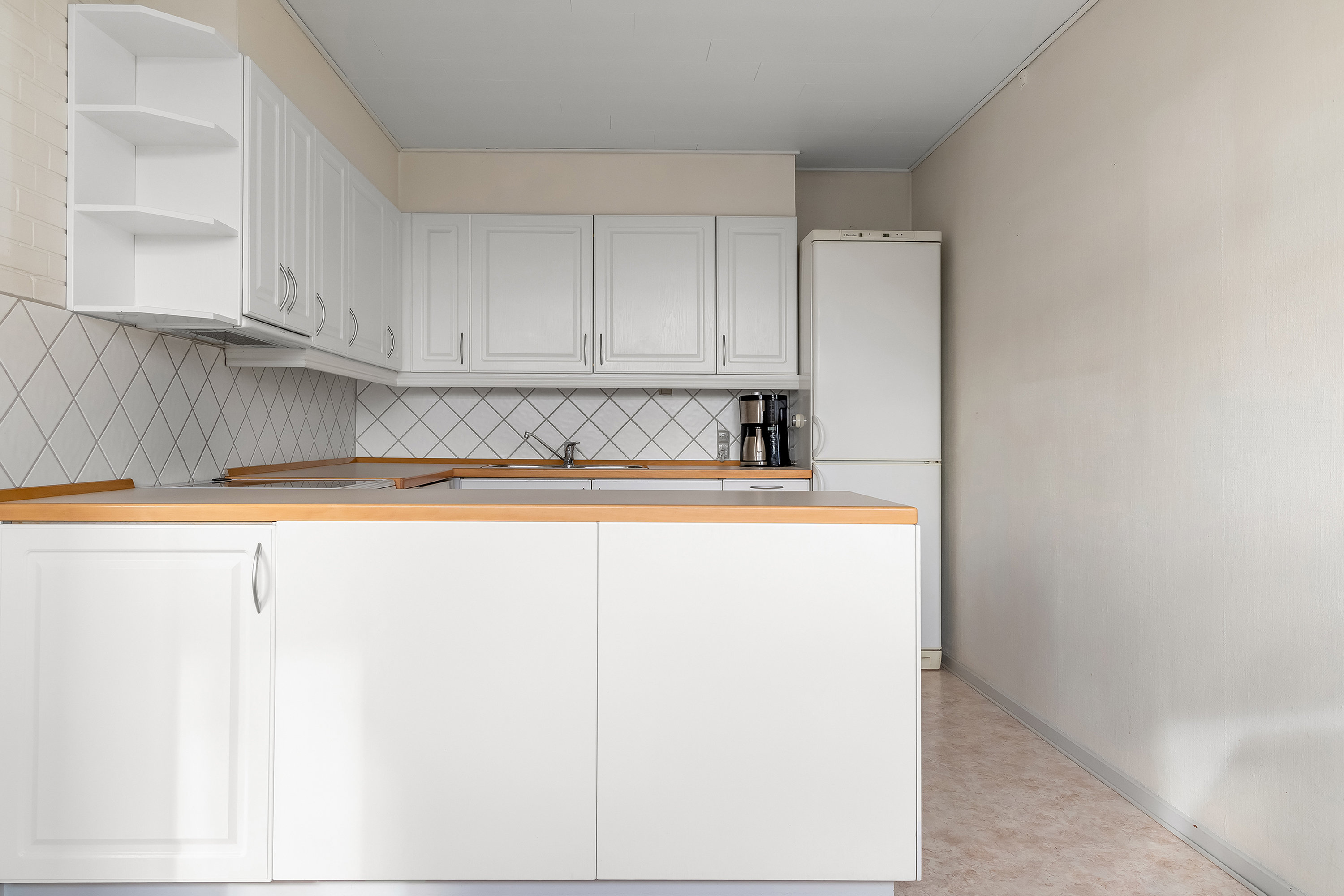 Fremhævet køkken billede i fuldskærmstilstand. Billede af Sandalsparken 33, 3660 Stenløse