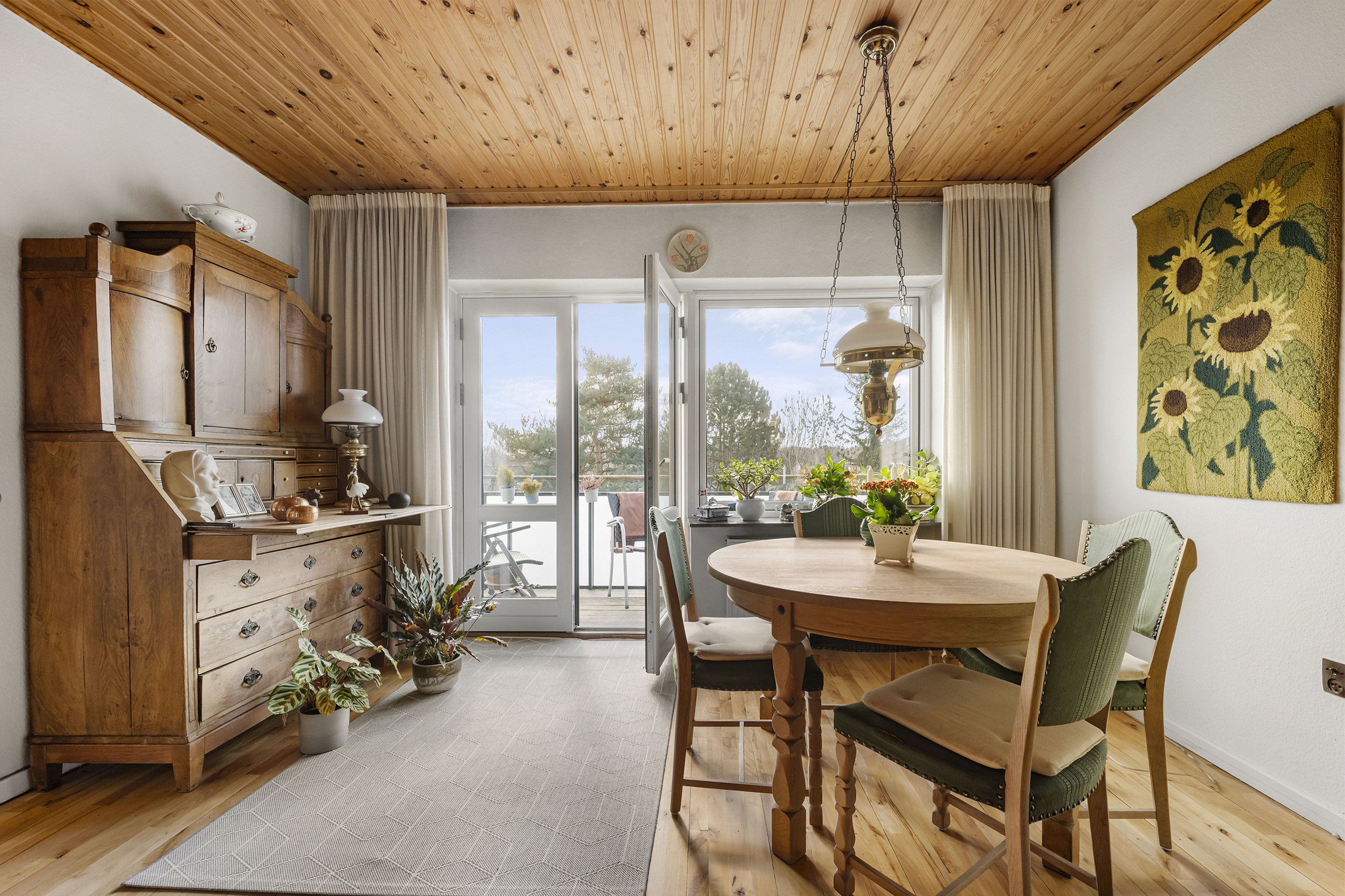 Fremhævet spisestue billede i fuldskærmstilstand. Billede af Rudersdalsvej 102, 2. th., Øverød, 2840 Holte