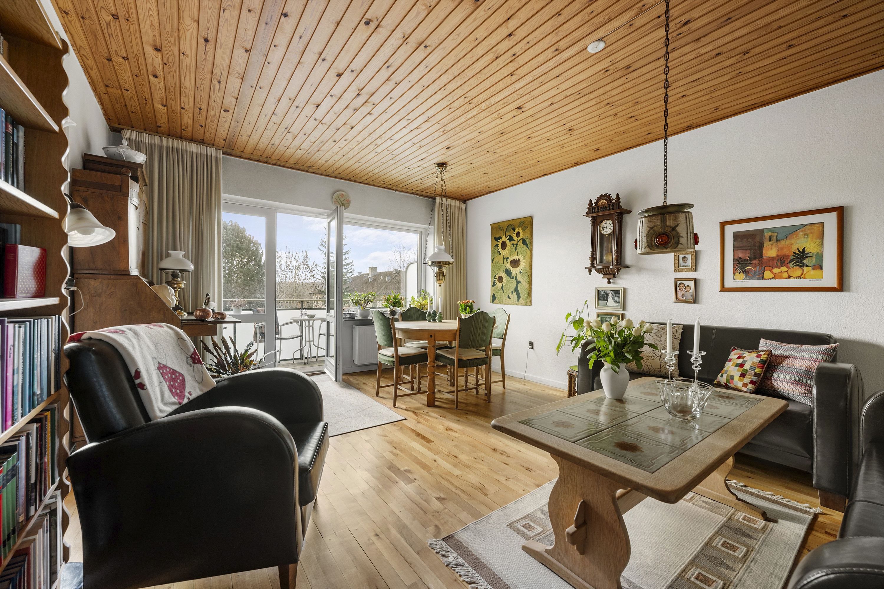 Fremhævet stue billede i fuldskærmstilstand. Billede af Rudersdalsvej 102, 2. th., Øverød, 2840 Holte