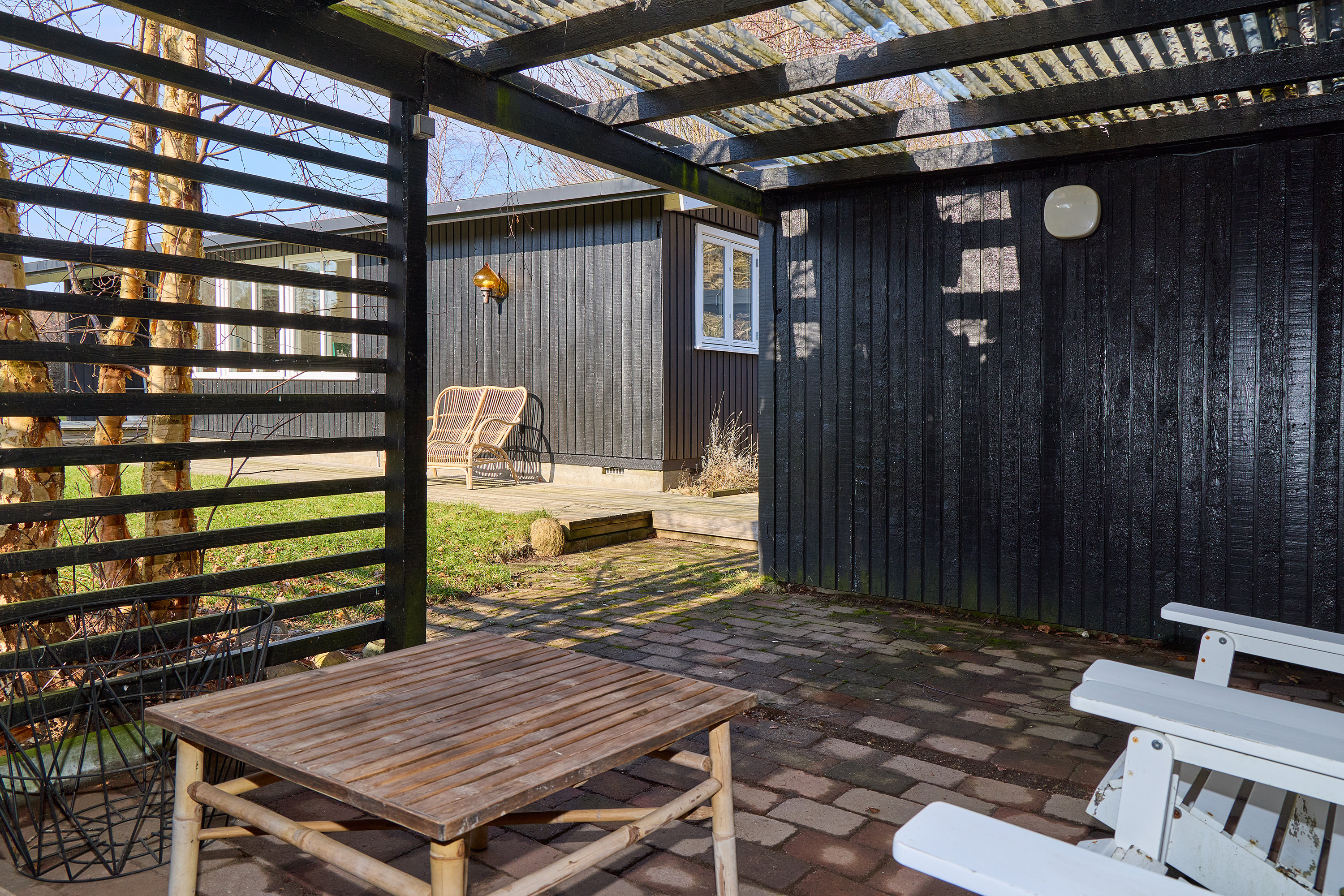 Fremhævet terrasse billede i fuldskærmstilstand. Billede af Bryndholmen 8, Rågeleje, 3210 Vejby