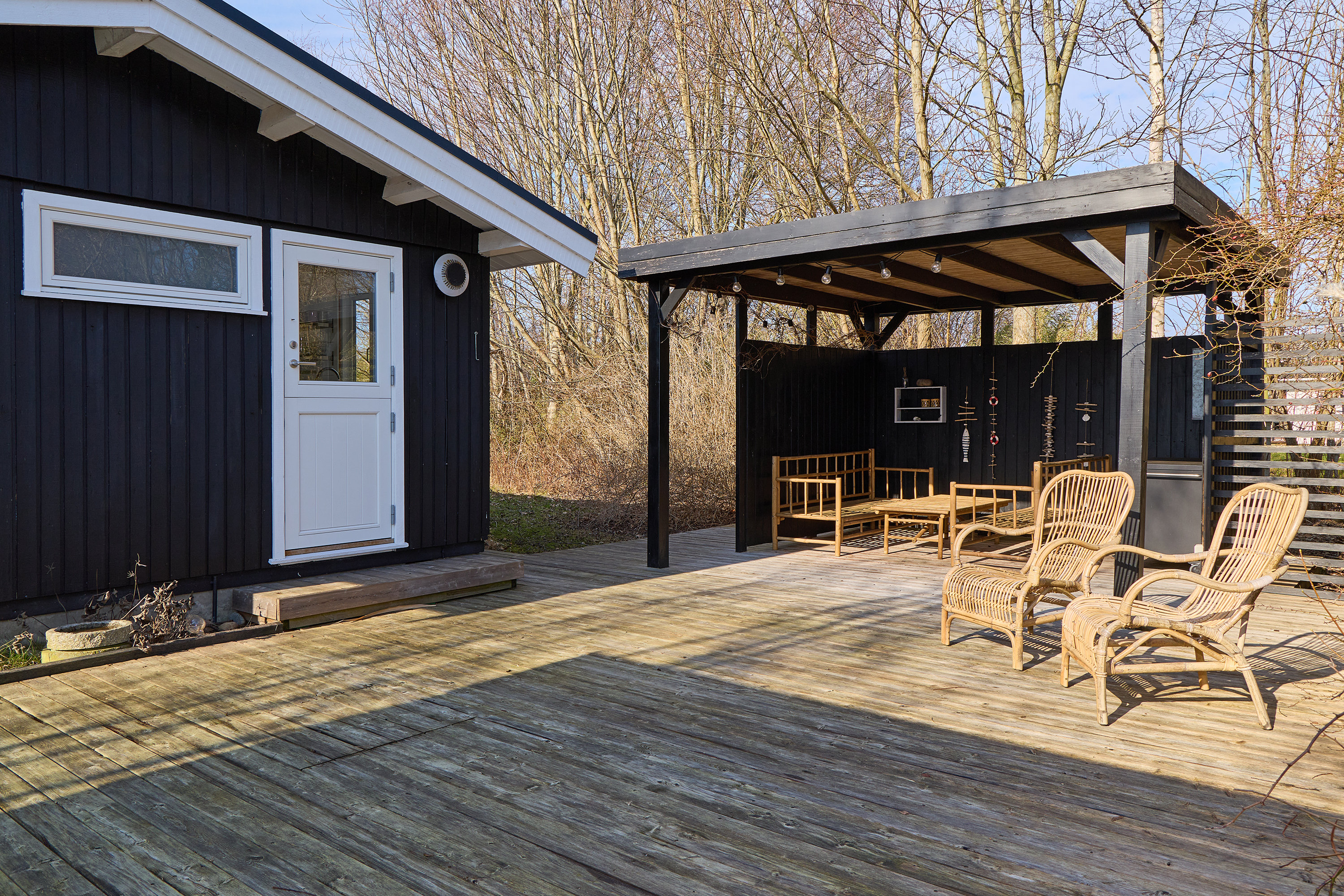 Fremhævet terrasse billede i fuldskærmstilstand. Billede af Bryndholmen 8, Rågeleje, 3210 Vejby