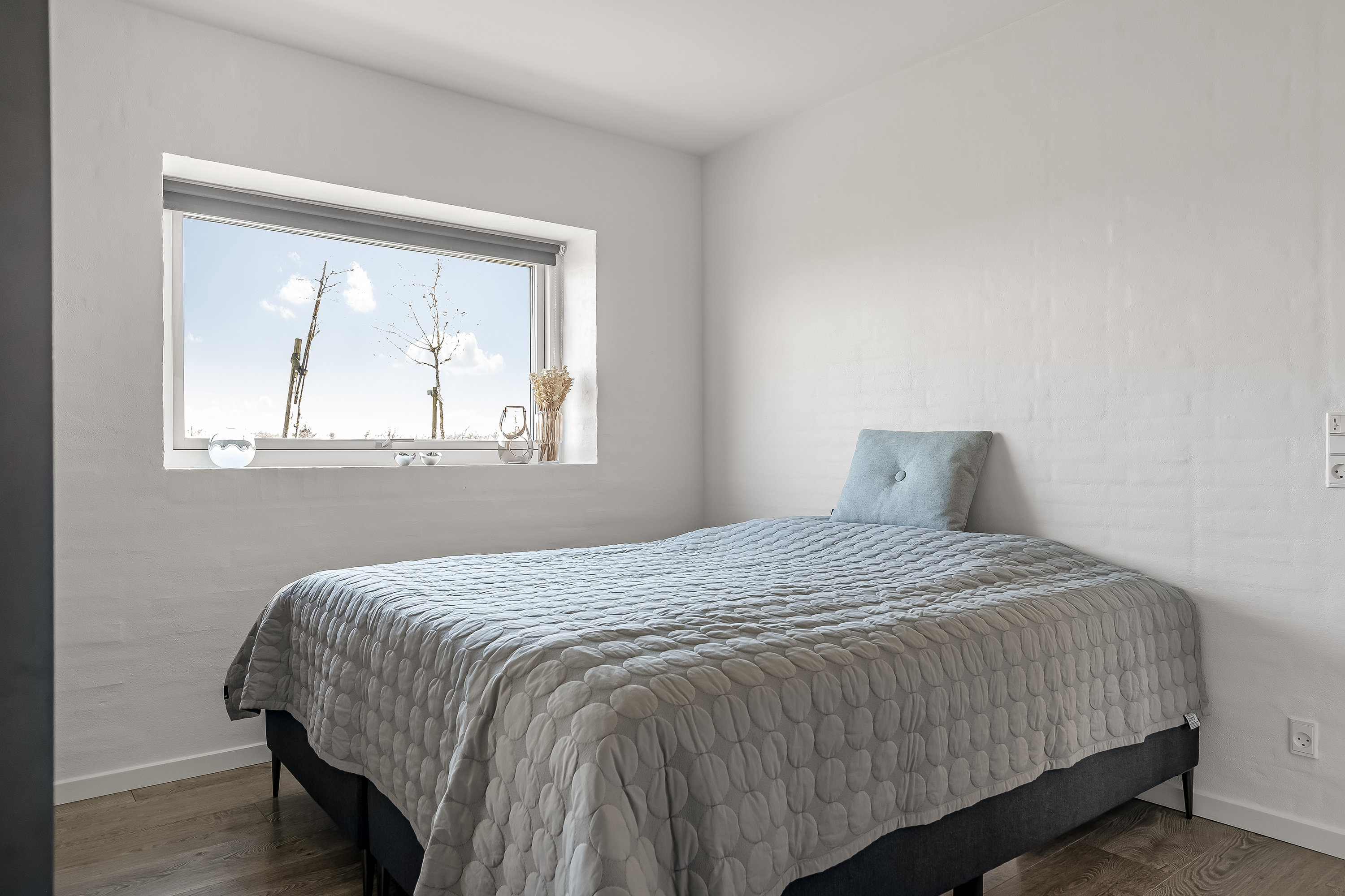 Fremhævet soveværelse billede i fuldskærmstilstand. Billede af Kusken 33, Mejrup, 7500 Holstebro