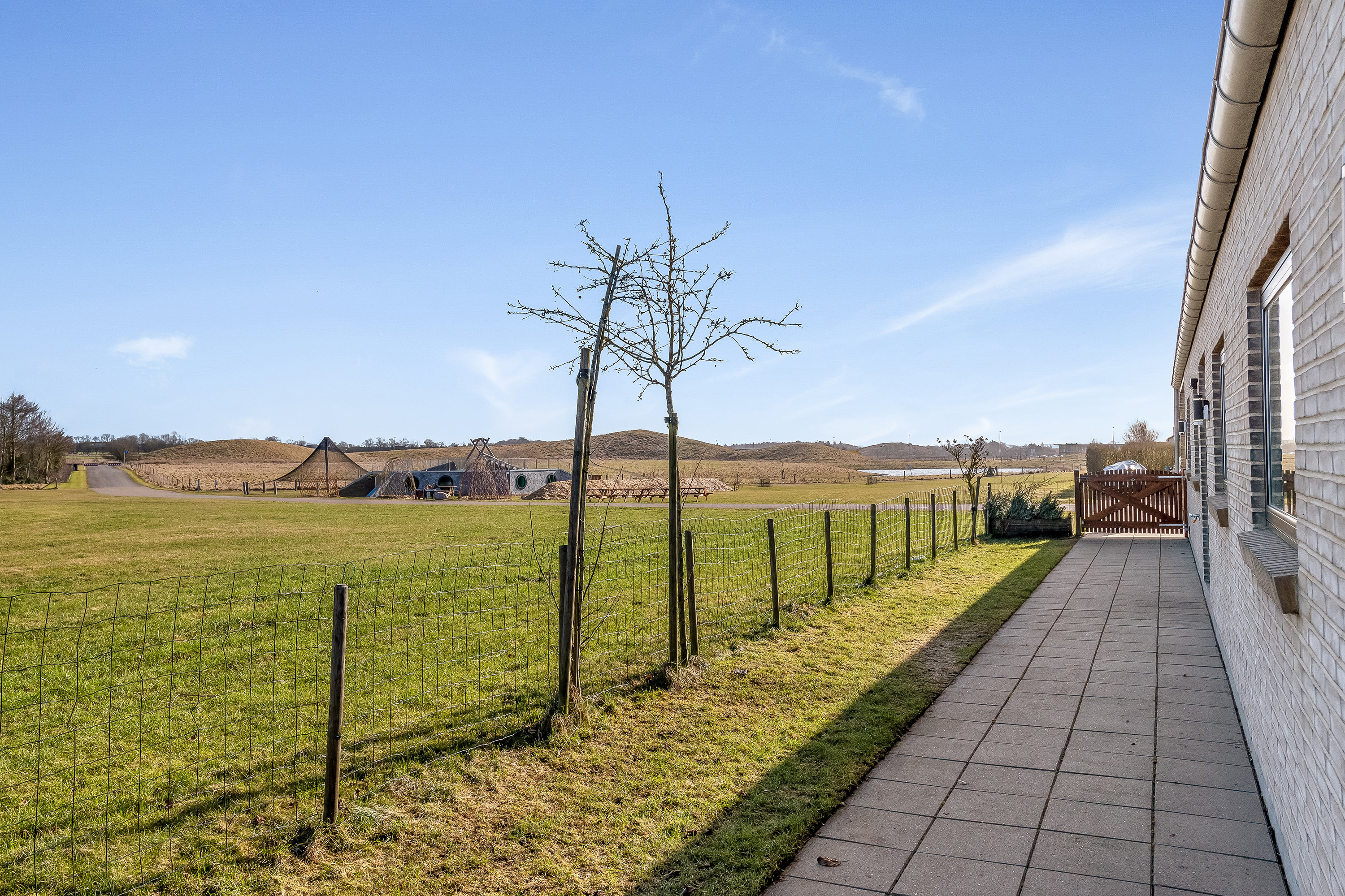 Fremhævet udenomsarealer billede i fuldskærmstilstand. Billede af Kusken 33, Mejrup, 7500 Holstebro