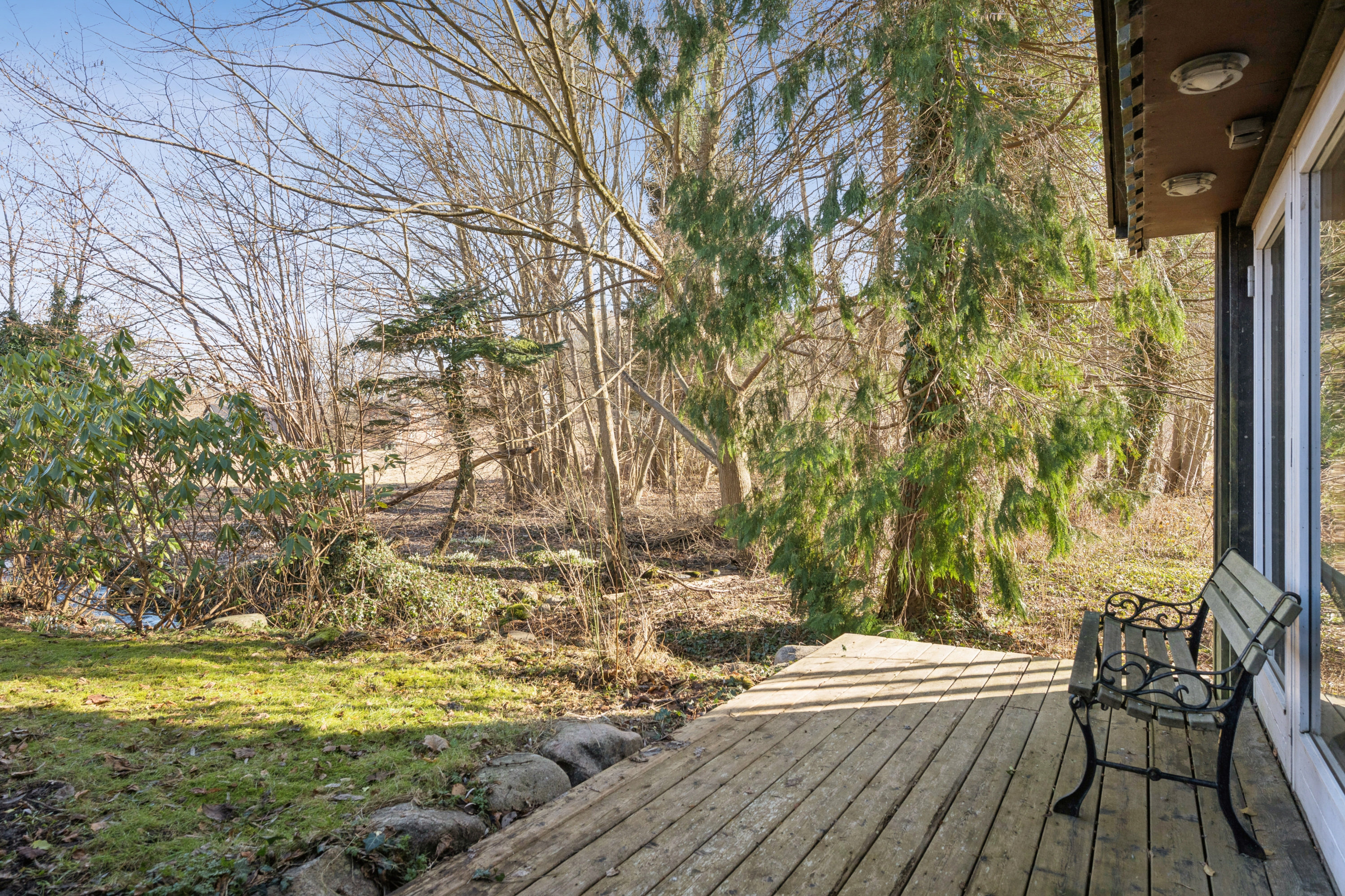 Fremhævet terrasse billede i fuldskærmstilstand. Billede af Molsvej 124, Femmøller, 8400 Ebeltoft
