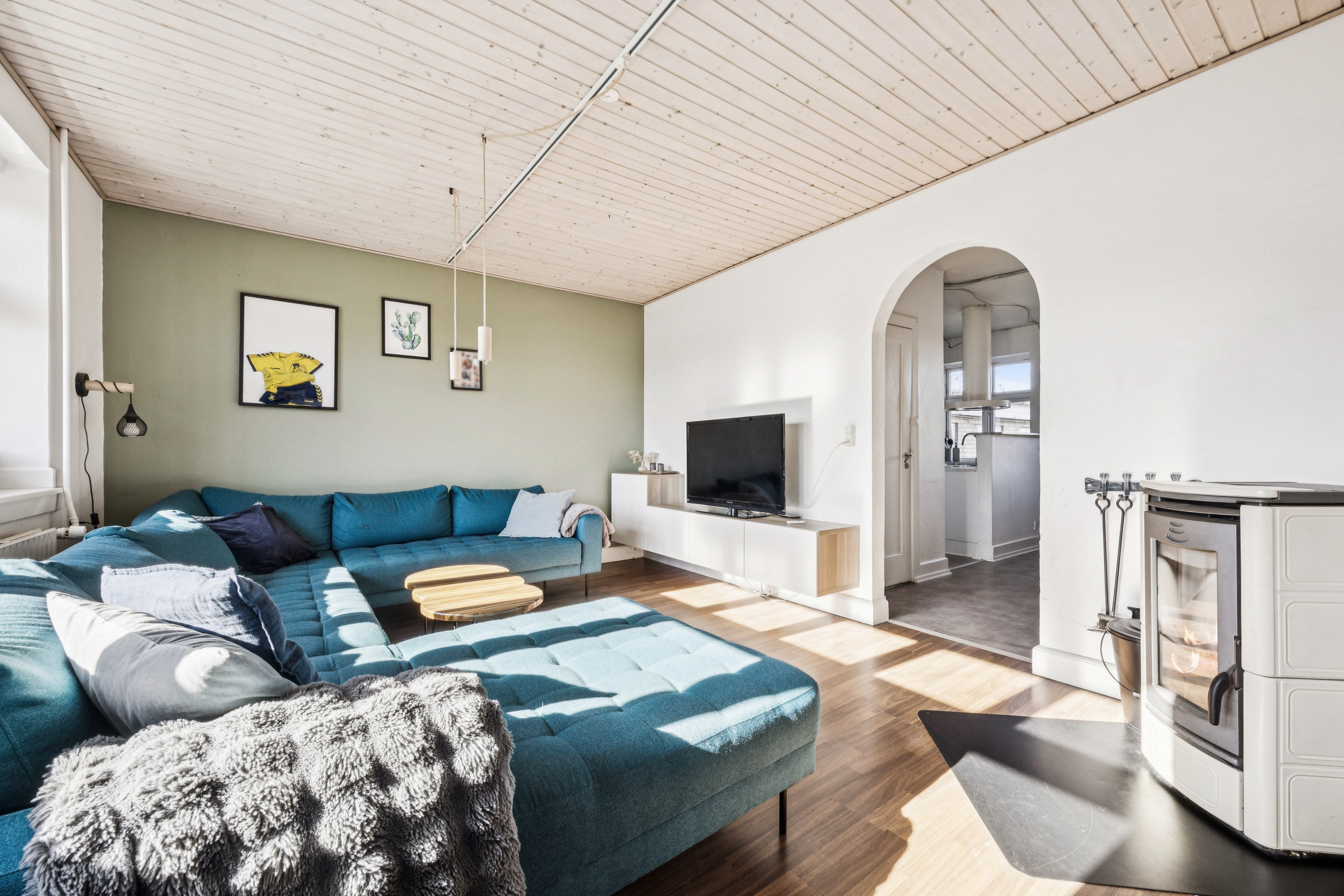 Fremhævet stue billede i fuldskærmstilstand. Billede af Chr. Richtersgade 20, 4660 Store Heddinge