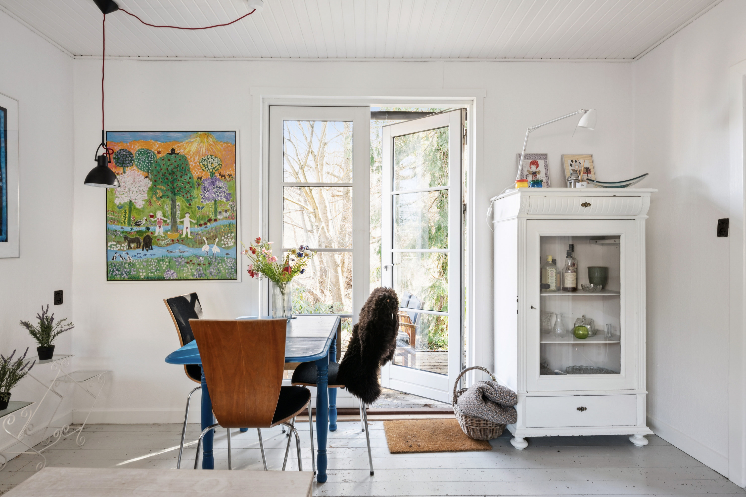 Fremhævet stue billede i fuldskærmstilstand. Billede af Molsvej 124, Femmøller, 8400 Ebeltoft