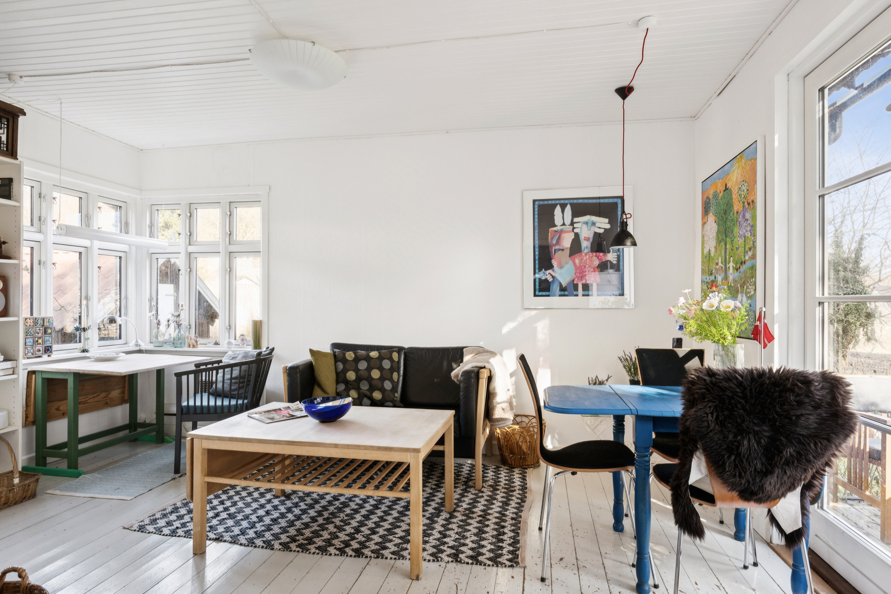 Fremhævet spisestue billede i fuldskærmstilstand. Billede af Molsvej 124, Femmøller, 8400 Ebeltoft