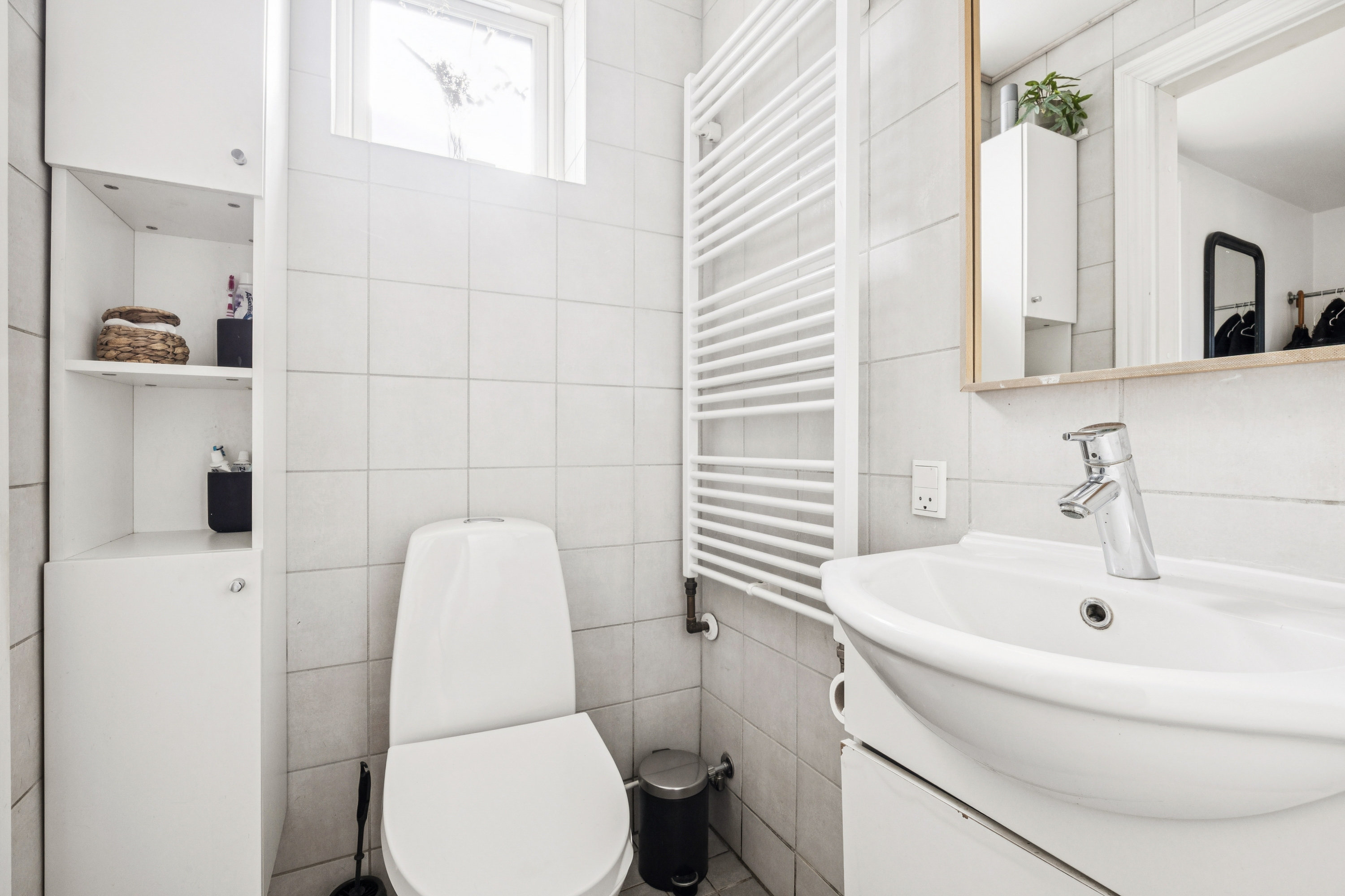 Fremhævet badeværelse billede i fuldskærmstilstand. Billede af Chr. Richtersgade 20, 4660 Store Heddinge