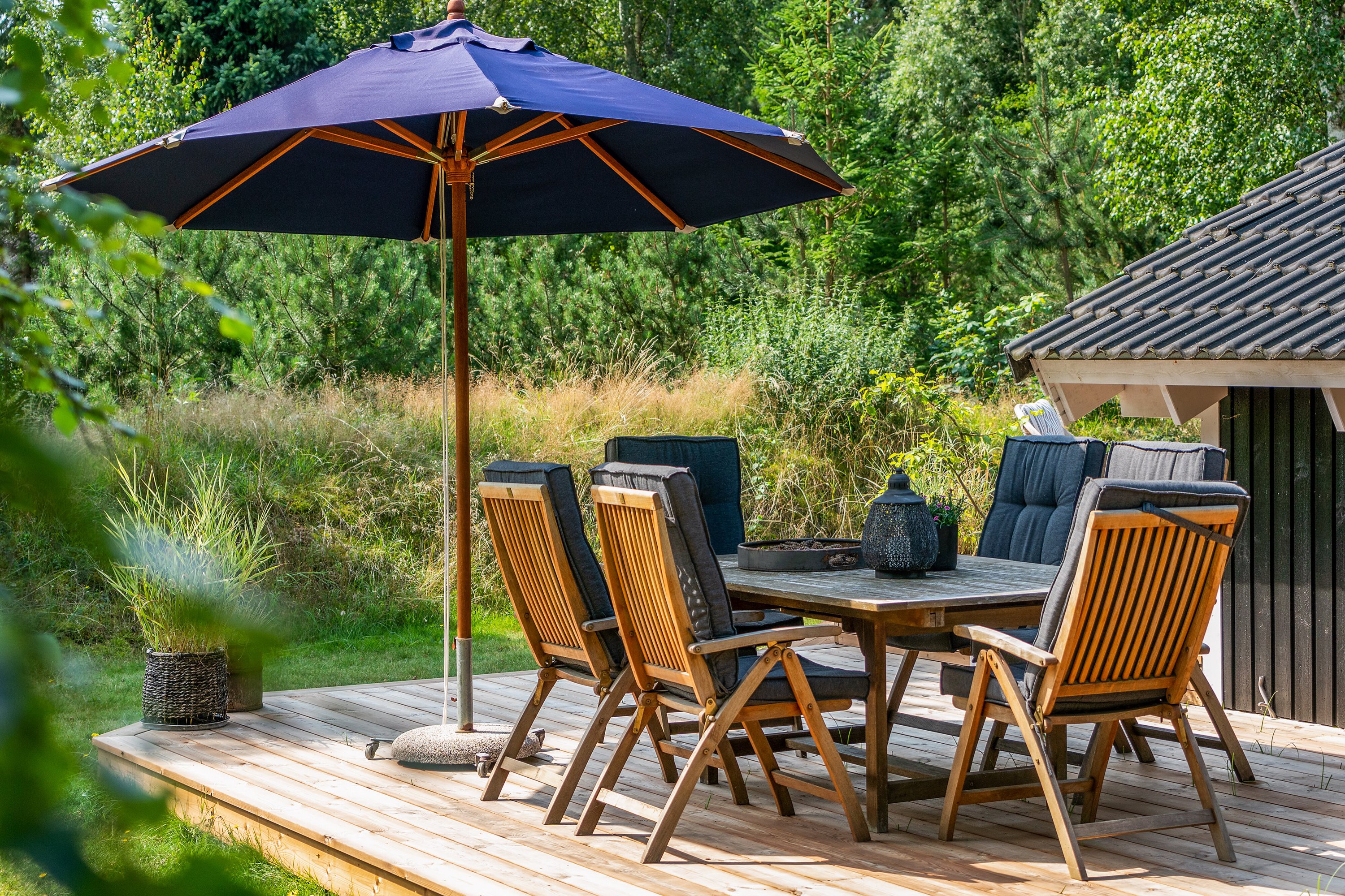 Fremhævet terrasse billede i fuldskærmstilstand. Billede af Koglevænget 12, Stenstrup, 4573 Højby