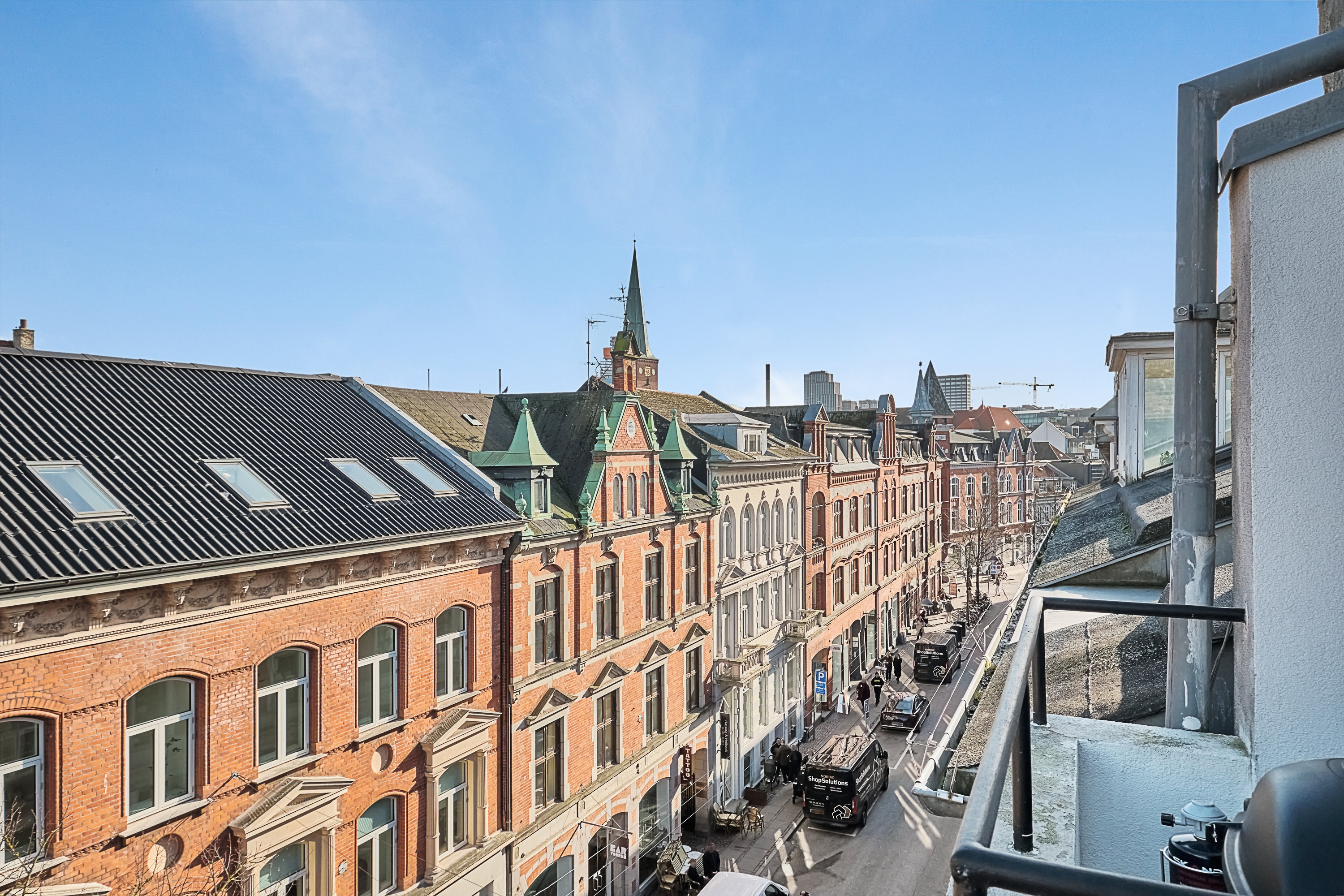 Fremhævet udsigt billede i fuldskærmstilstand. Billede af Guldsmedgade 27, 4. th., 8000 Aarhus C