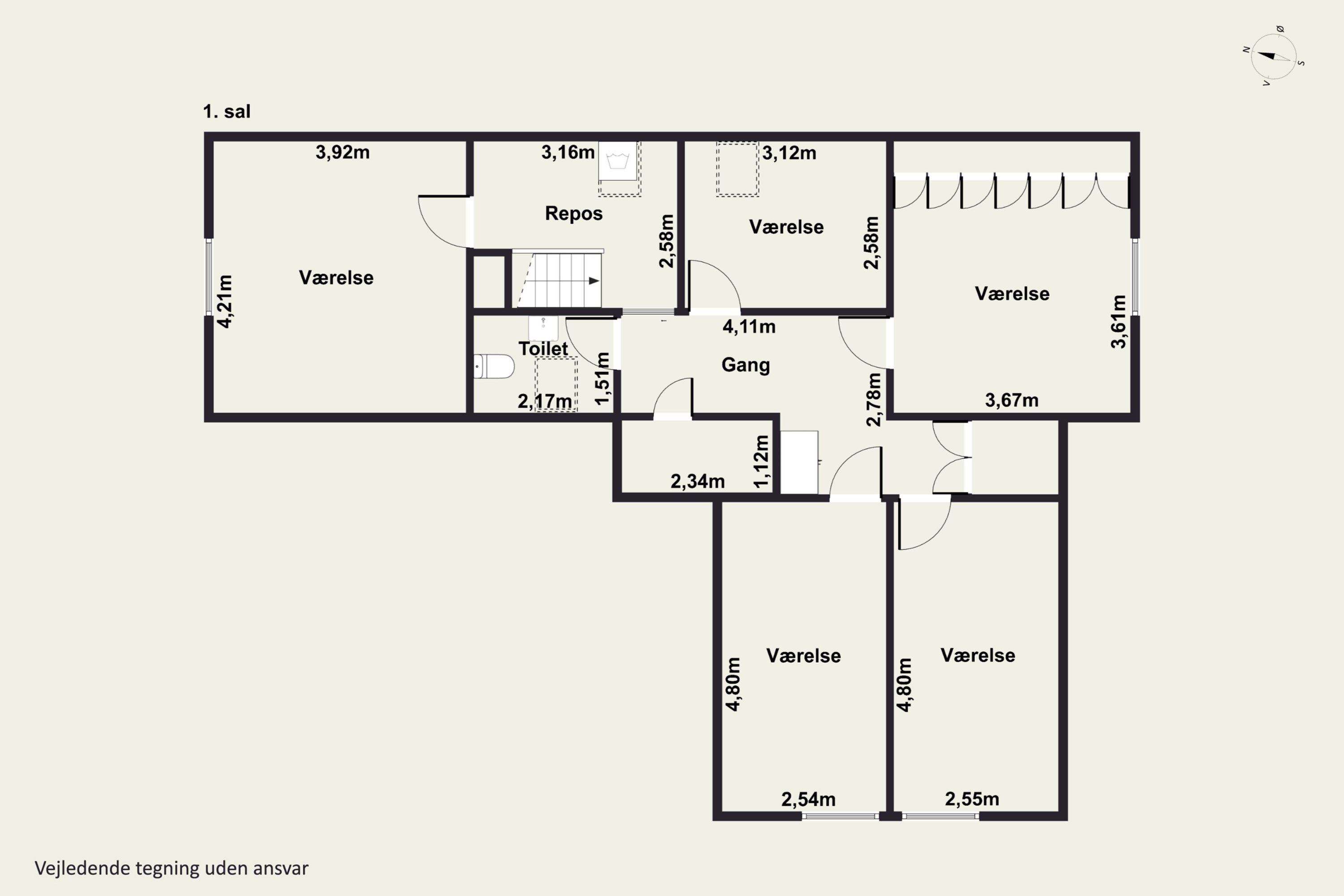 Plantegninger billede af Bøgholtvej 3, Sønderskov, 9800 Hjørring