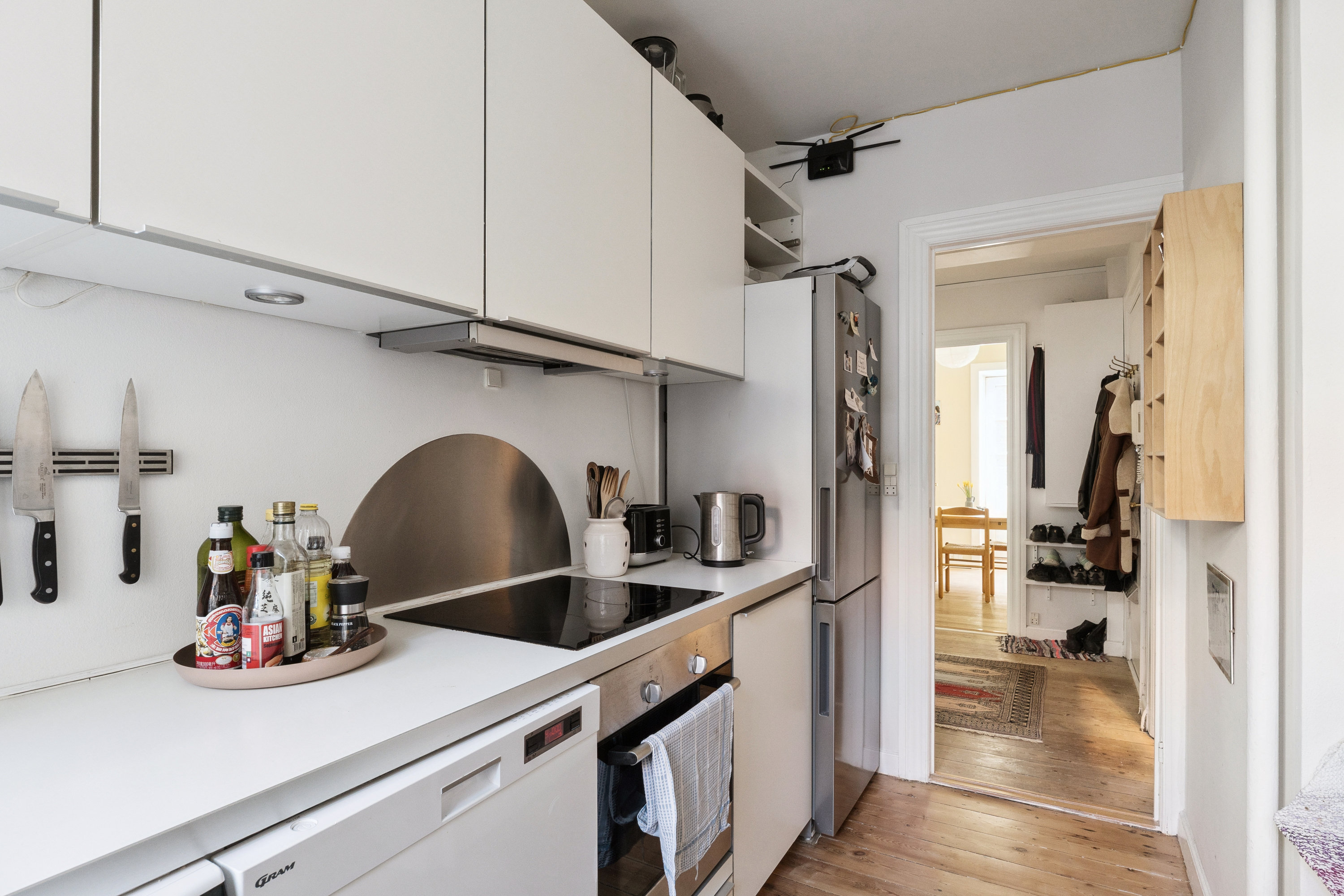 Fremhævet køkken billede i fuldskærmstilstand. Billede af Silkeborggade 43, 1. th., 2100 København Ø