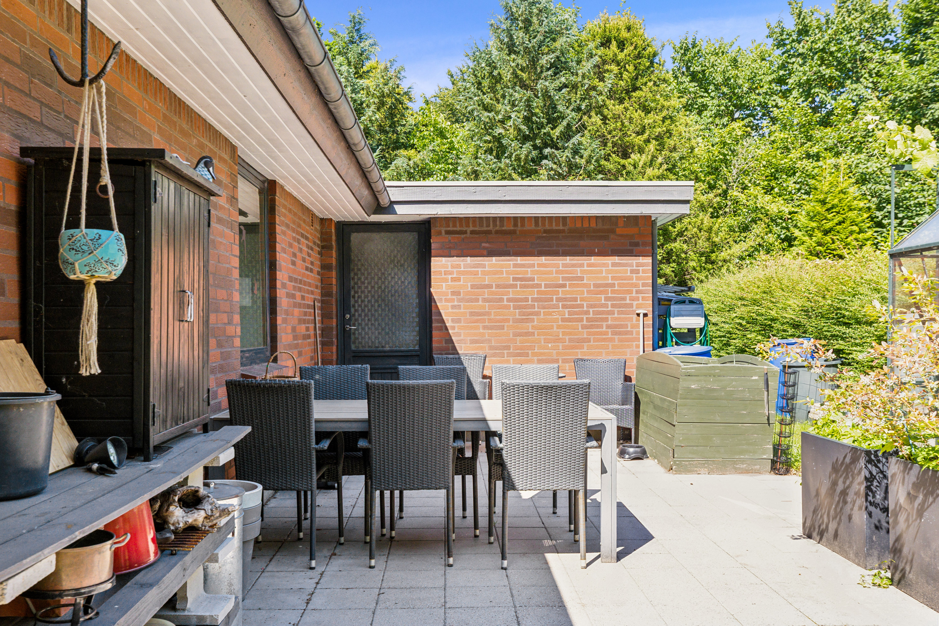 Fremhævet terrasse billede i fuldskærmstilstand. Billede af V Vedsted Byvej 18A, Vester Vedsted, 6760 Ribe