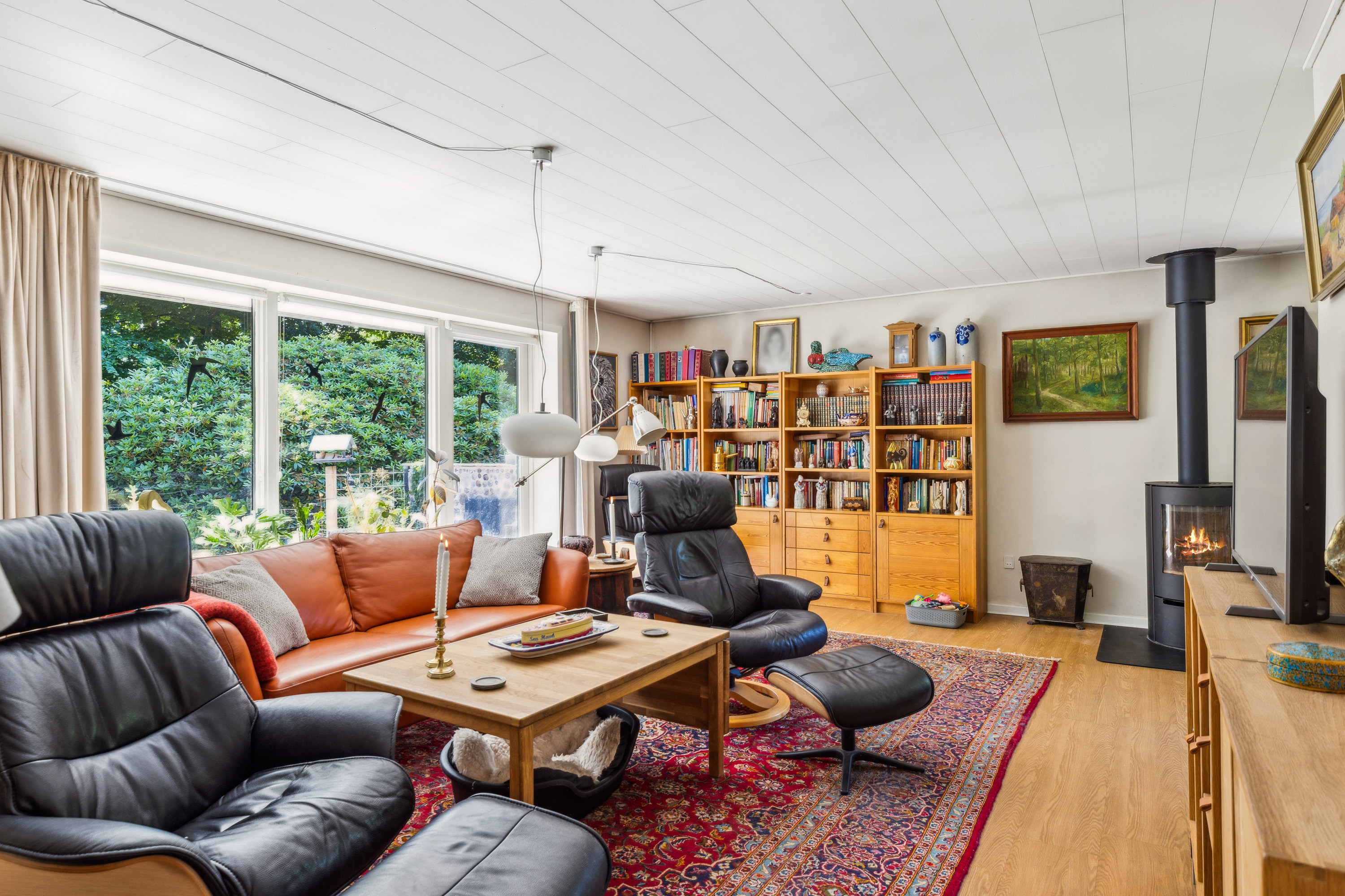 Fremhævet stue billede i fuldskærmstilstand. Billede af V Vedsted Byvej 18A, Vester Vedsted, 6760 Ribe