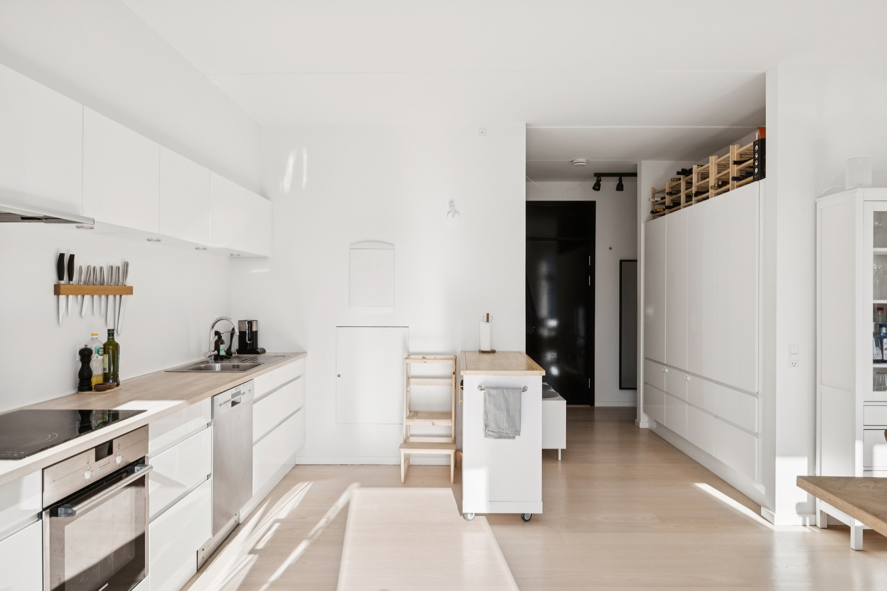 Fremhævet køkken billede i fuldskærmstilstand. Billede af H.V. Nyholms Vej 2, 4. 2., 2000 Frederiksberg