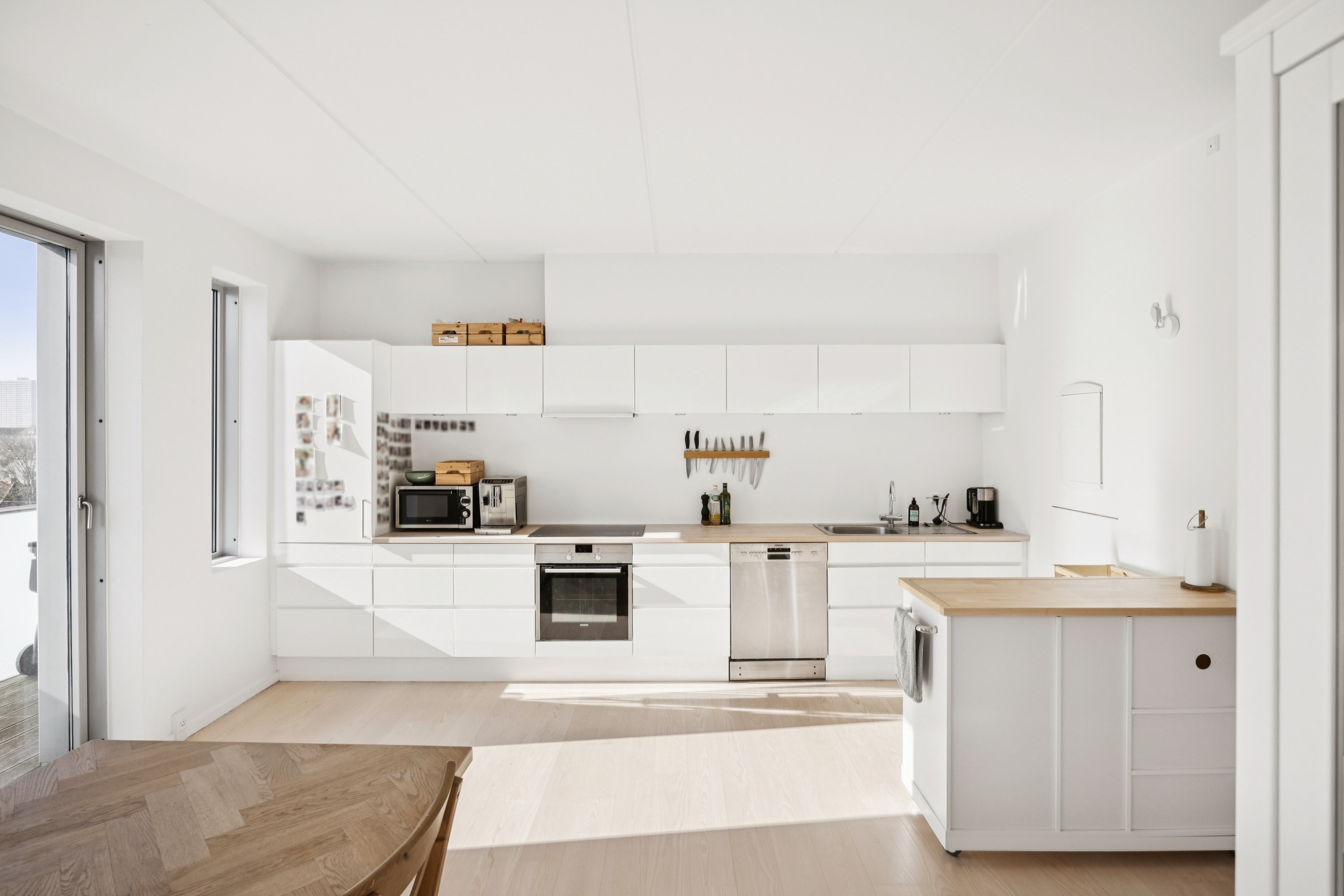 Fremhævet køkken billede i fuldskærmstilstand. Billede af H.V. Nyholms Vej 2, 4. 2., 2000 Frederiksberg