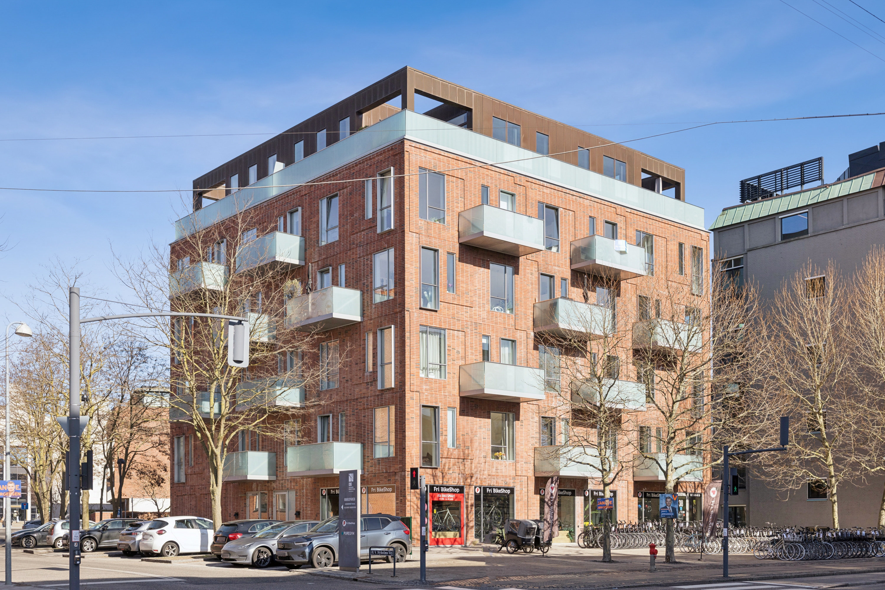 Fremhævet andet billede i fuldskærmstilstand. Billede af H.V. Nyholms Vej 2, 4. 2., 2000 Frederiksberg