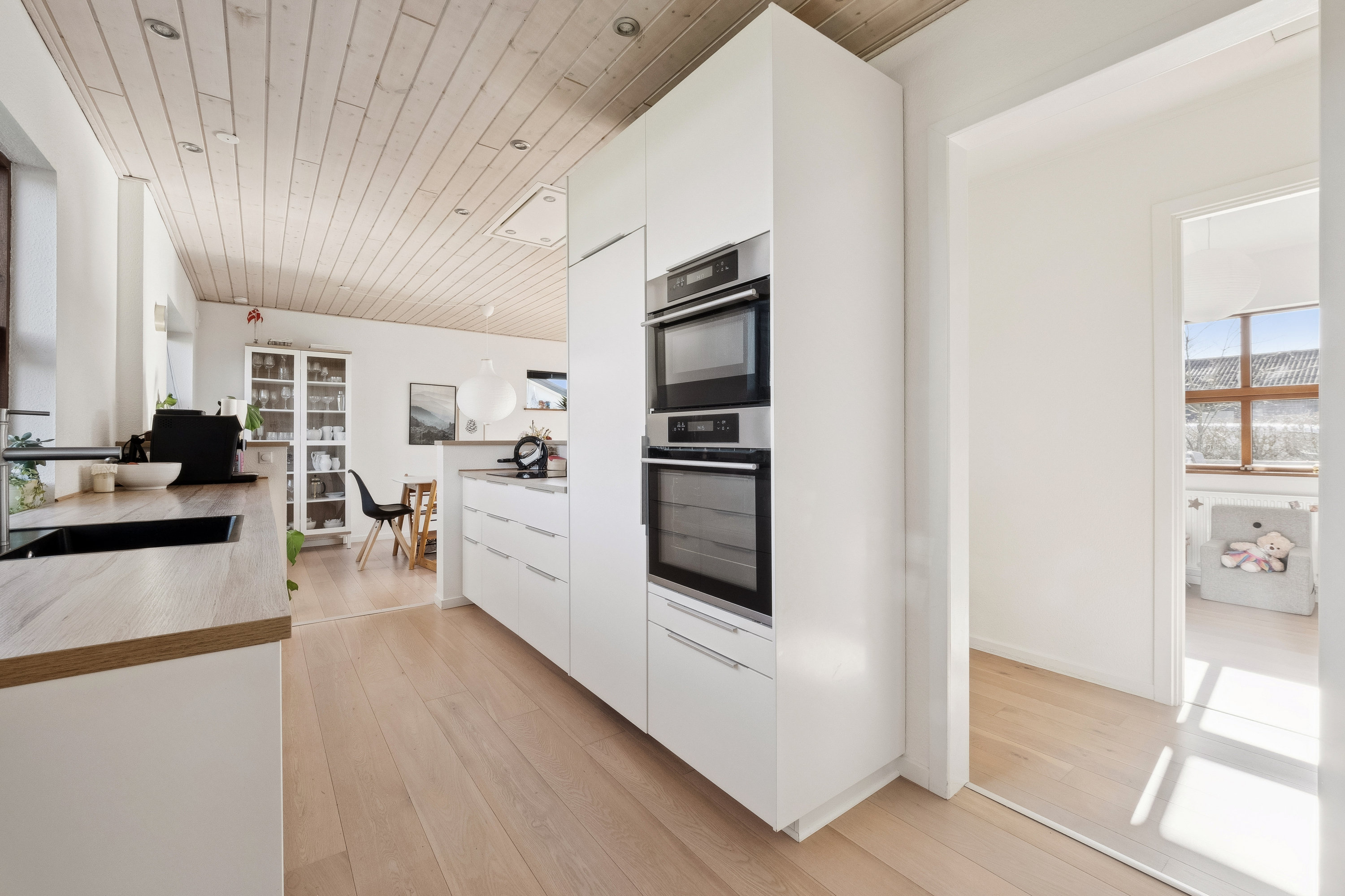 Fremhævet køkken billede i fuldskærmstilstand. Billede af Birkevej 1, Nr. Søby, 7840 Højslev