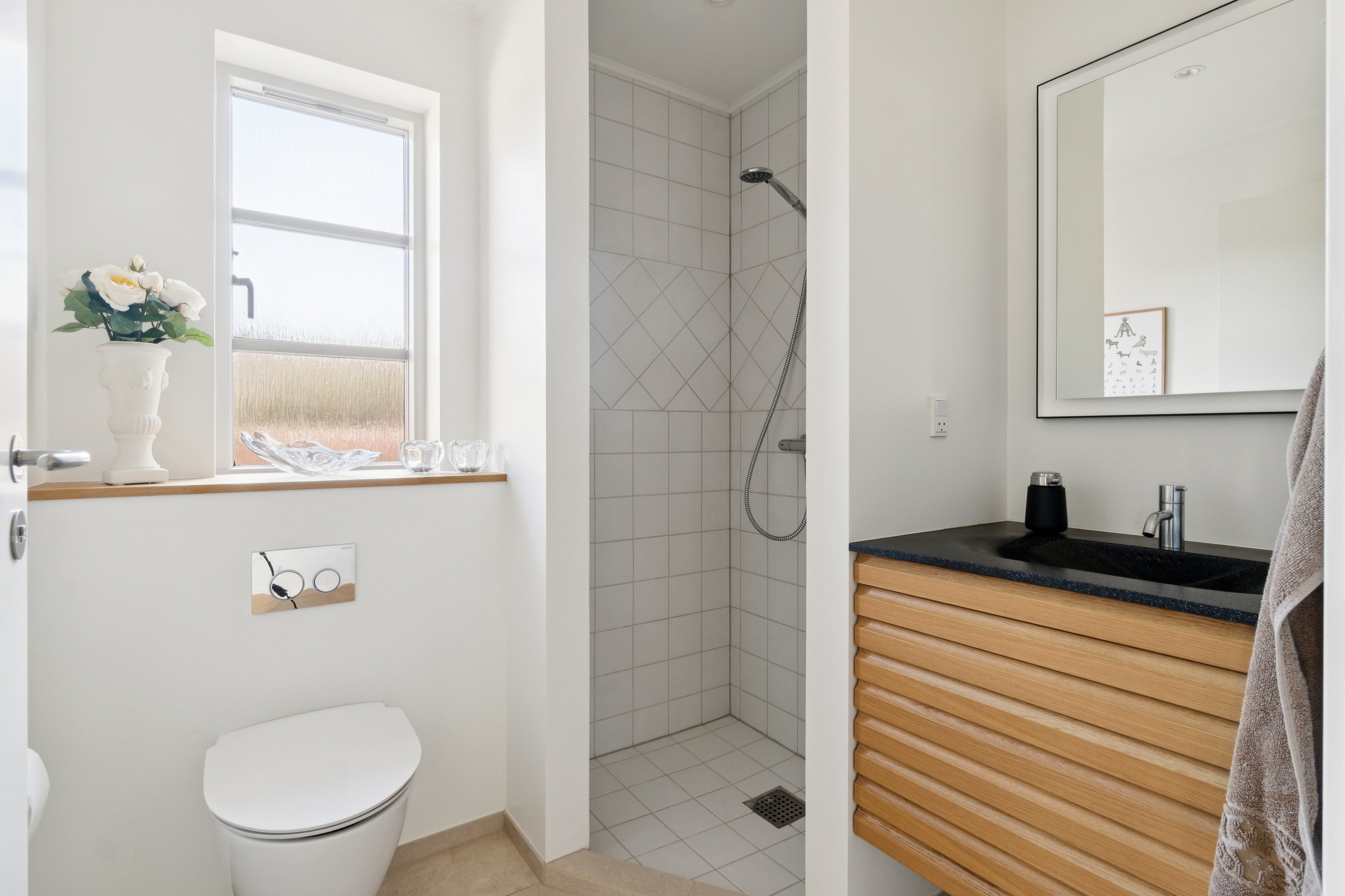 Fremhævet badeværelse billede i fuldskærmstilstand. Billede af Asmildhøjen 2A, 8800 Viborg