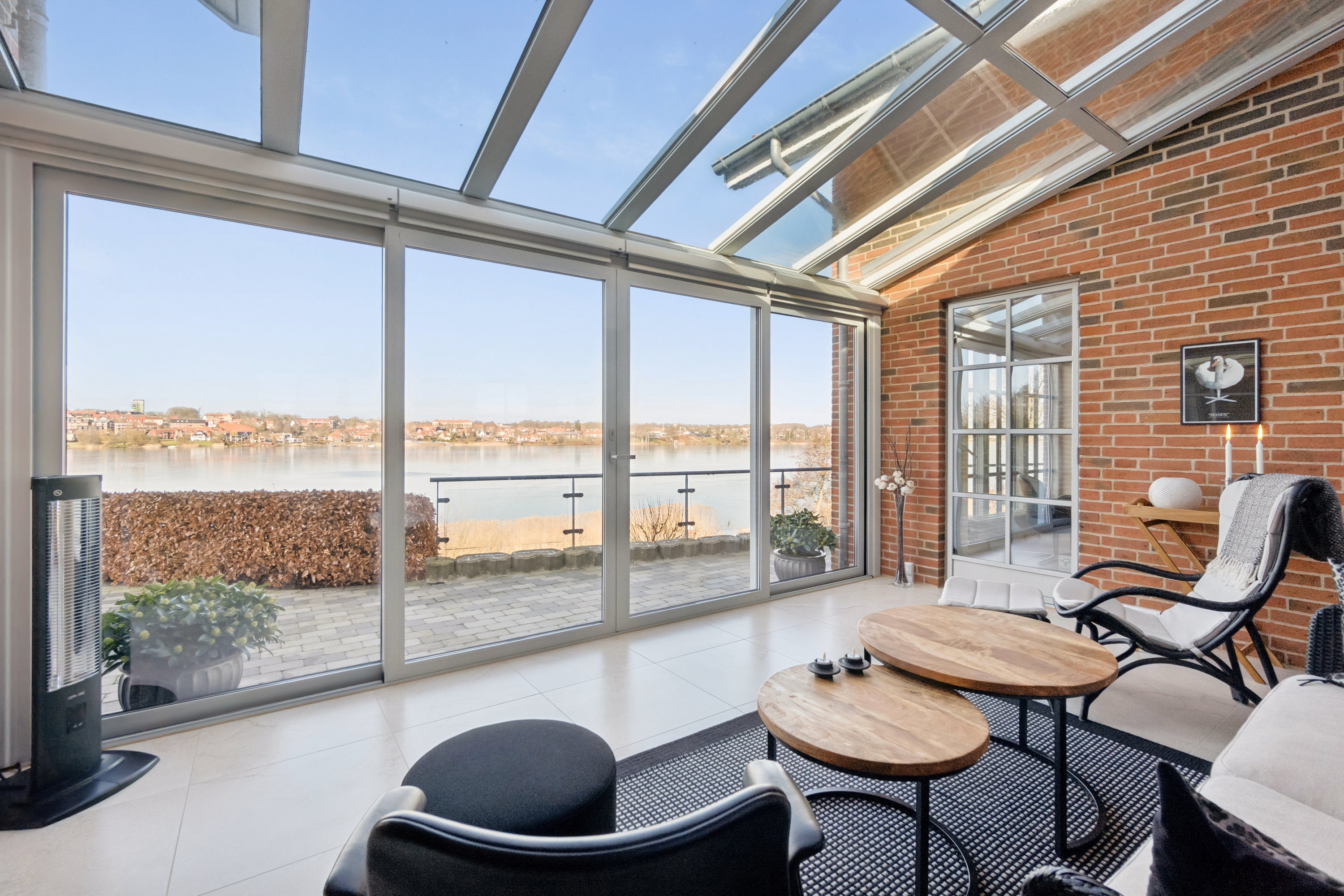 Fremhævet udestue billede i fuldskærmstilstand. Billede af Asmildhøjen 2A, 8800 Viborg