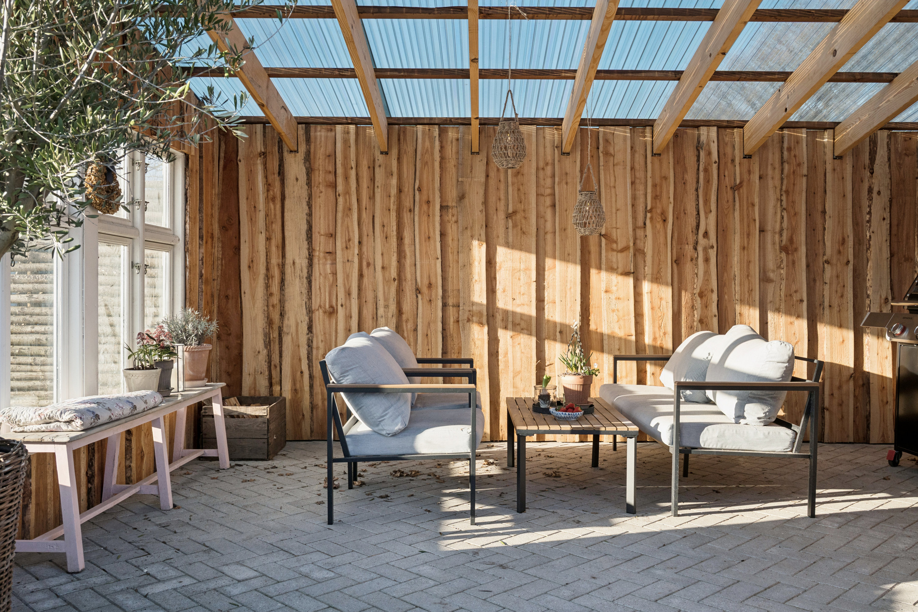 Fremhævet terrasse billede i fuldskærmstilstand. Billede af Rødkælkevej 2, 9400 Nørresundby