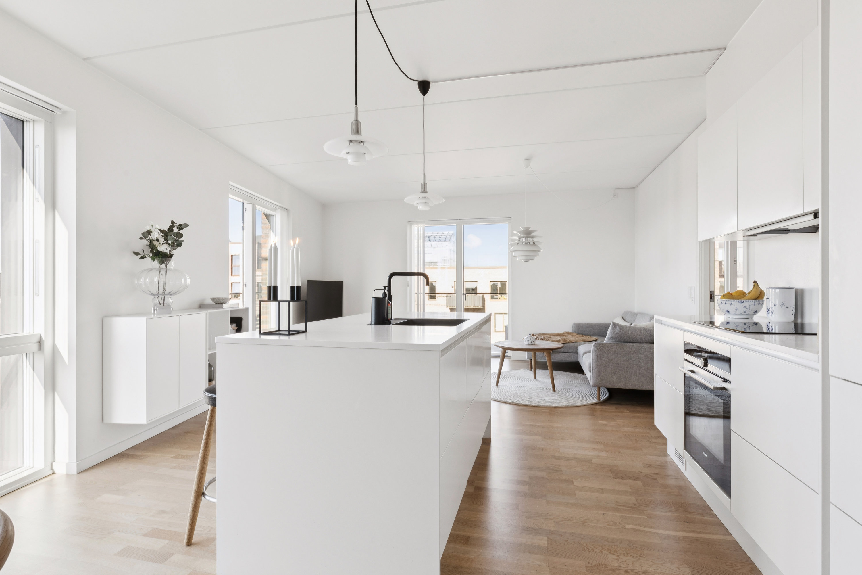 Fremhævet køkken billede i fuldskærmstilstand. Billede af Ingrid Marievej 50, 6. tv., 2500 Valby