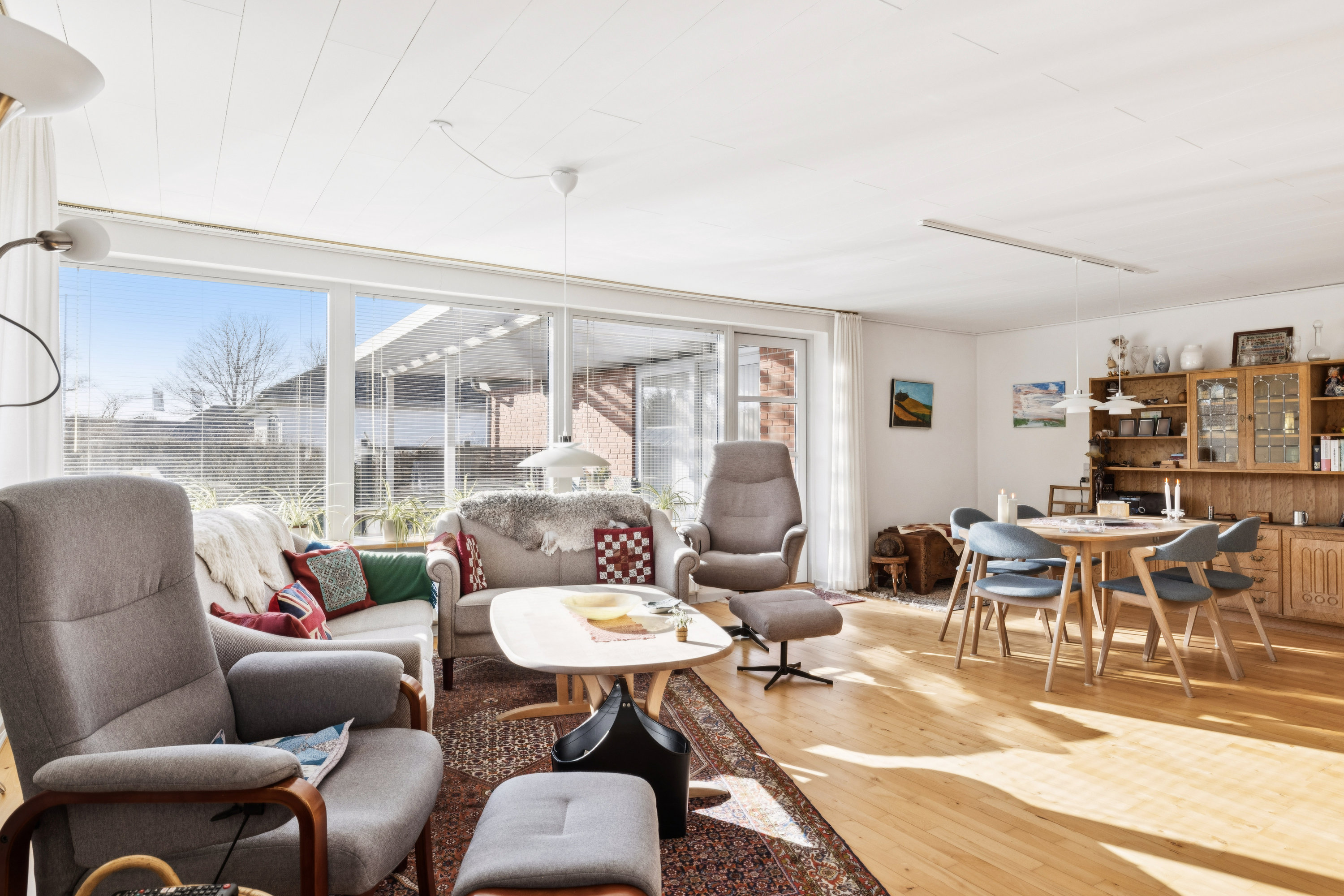 Fremhævet stue billede i fuldskærmstilstand. Billede af Katholmvej 10, 8500 Grenaa