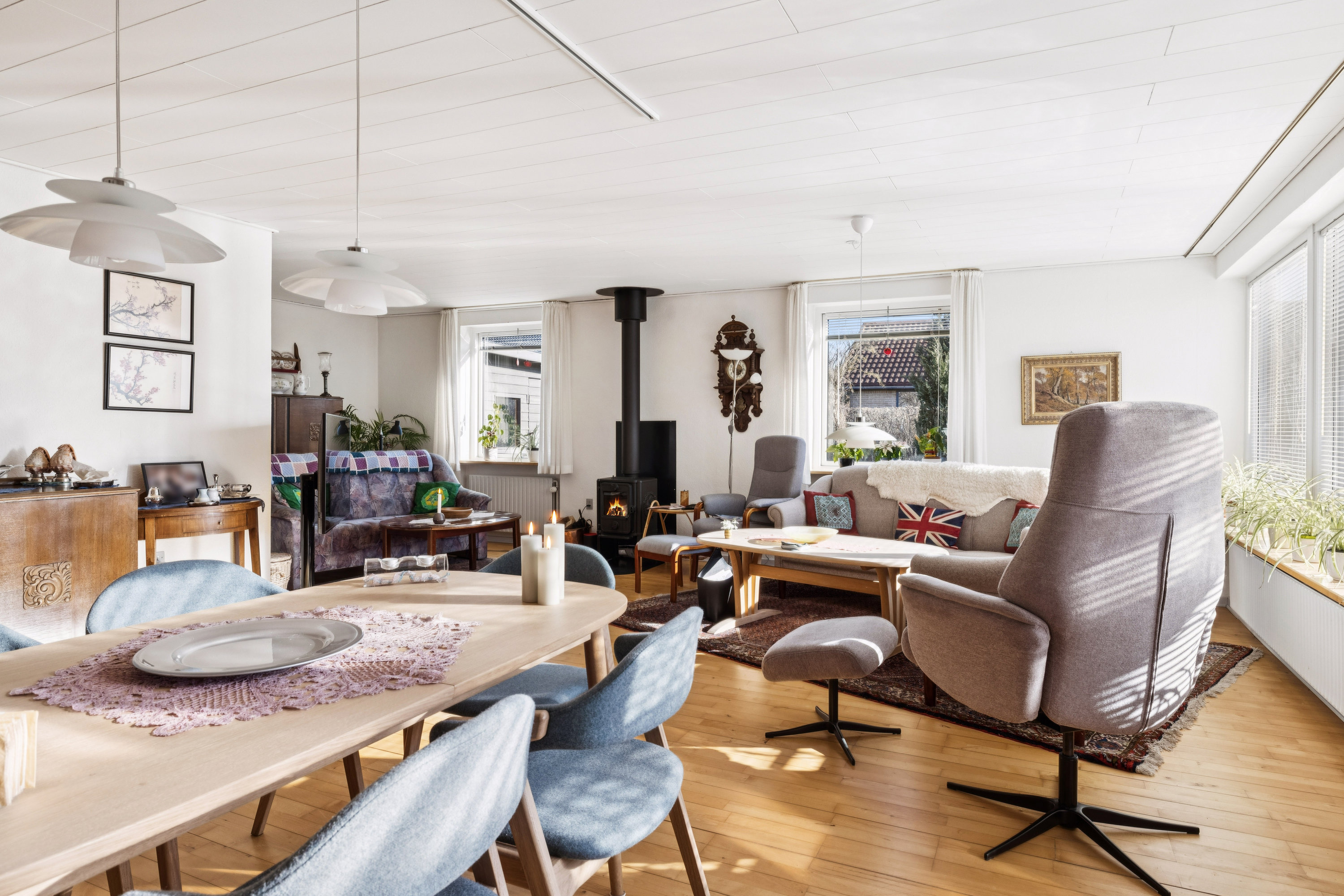 Fremhævet stue billede i fuldskærmstilstand. Billede af Katholmvej 10, 8500 Grenaa